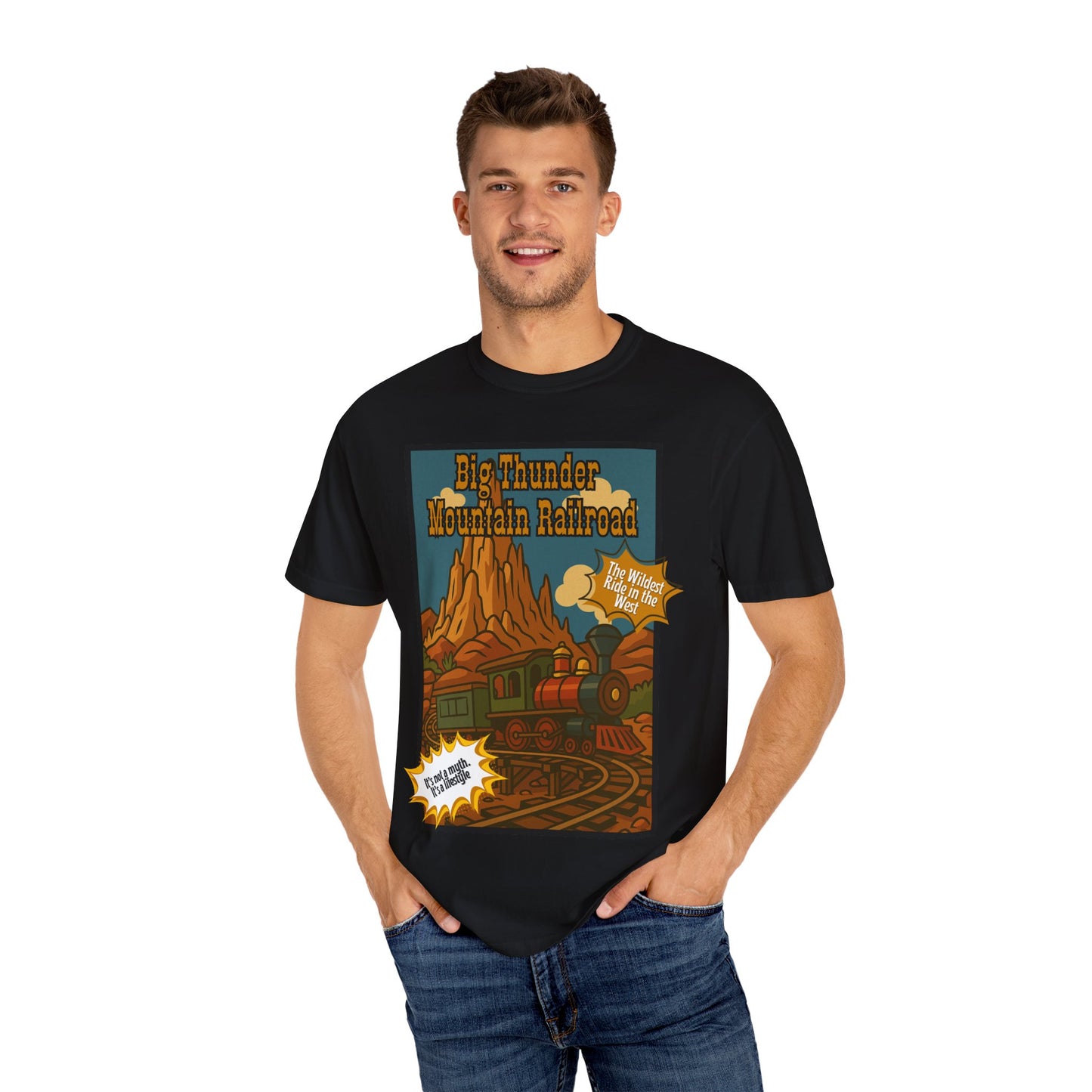 Big Thunder Mountain Railroad Vintage T-Shirt – Adventure Awaits for Railroad Lovers