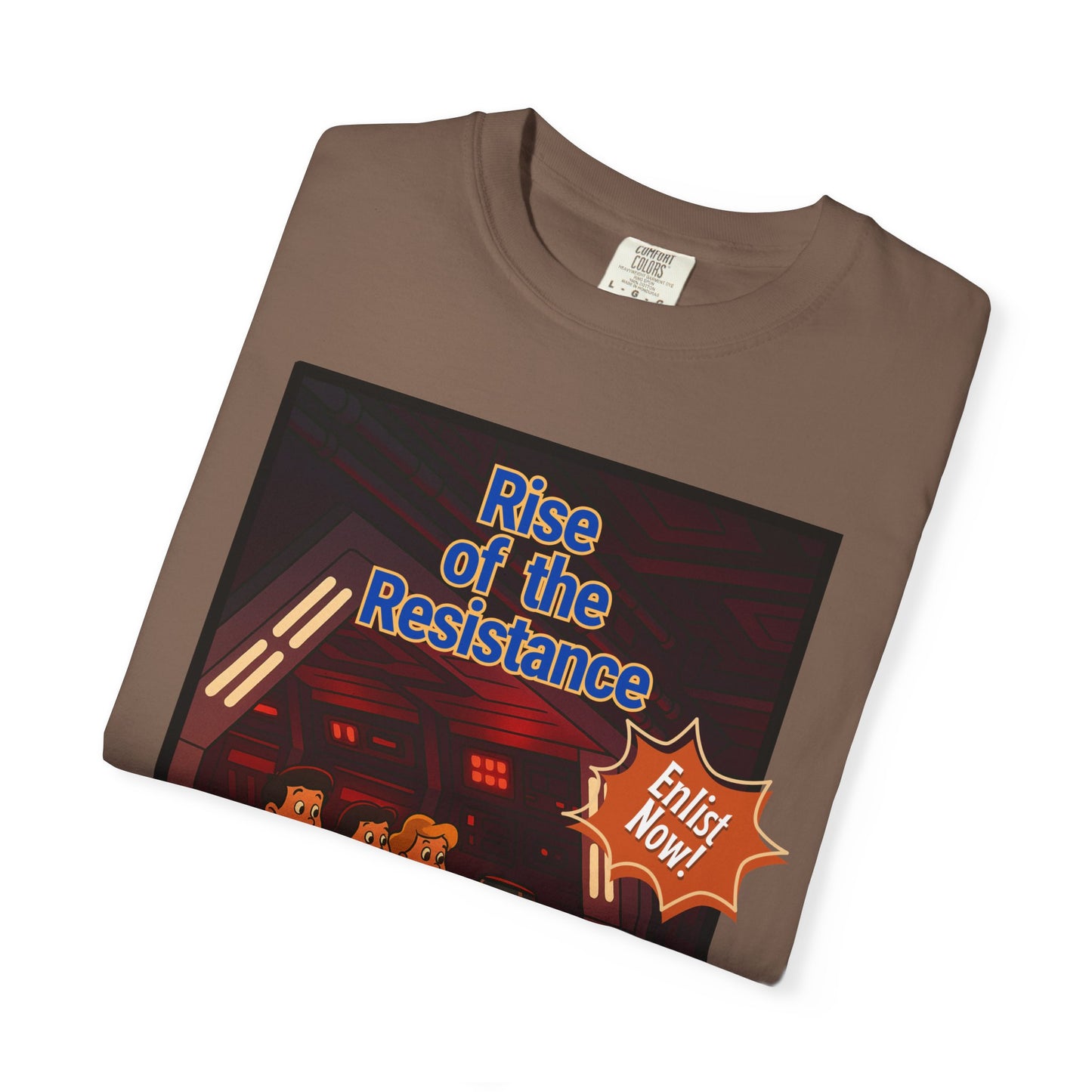 Unisex Star Wars Rise of the Resistance T-Shirt - Fun Graphic Tee for Fans