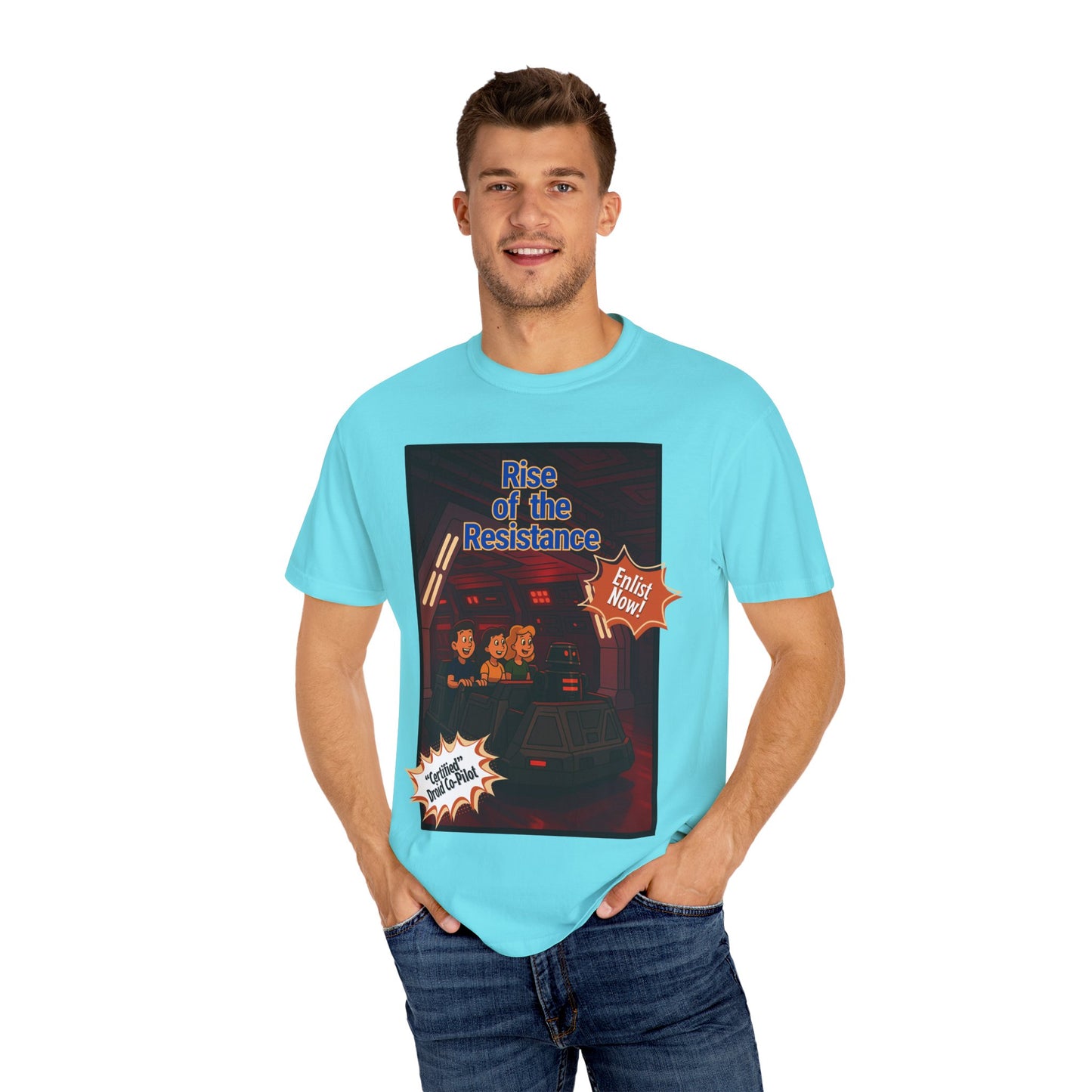 Unisex Star Wars Rise of the Resistance T-Shirt - Fun Graphic Tee for Fans