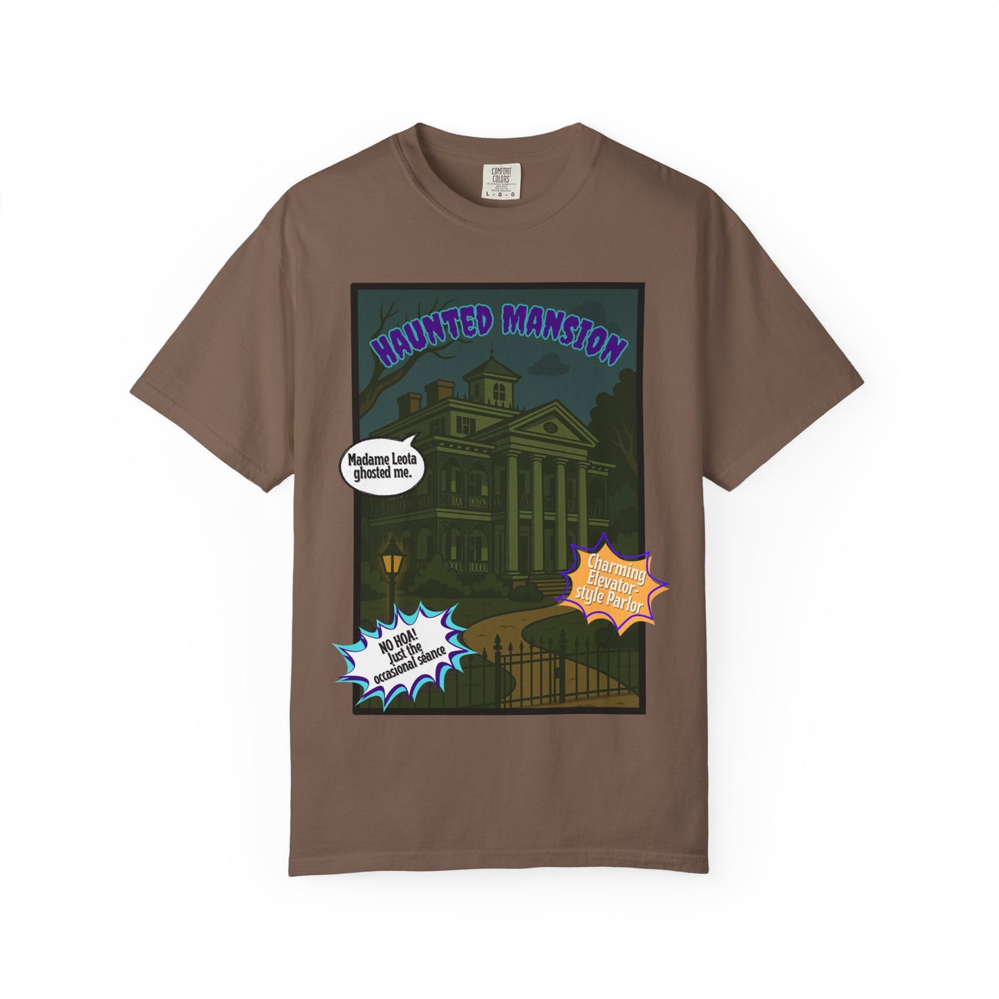 Haunted Mansion Unisex T-shirt - Spooky Graphic Tee for Halloween Lovers