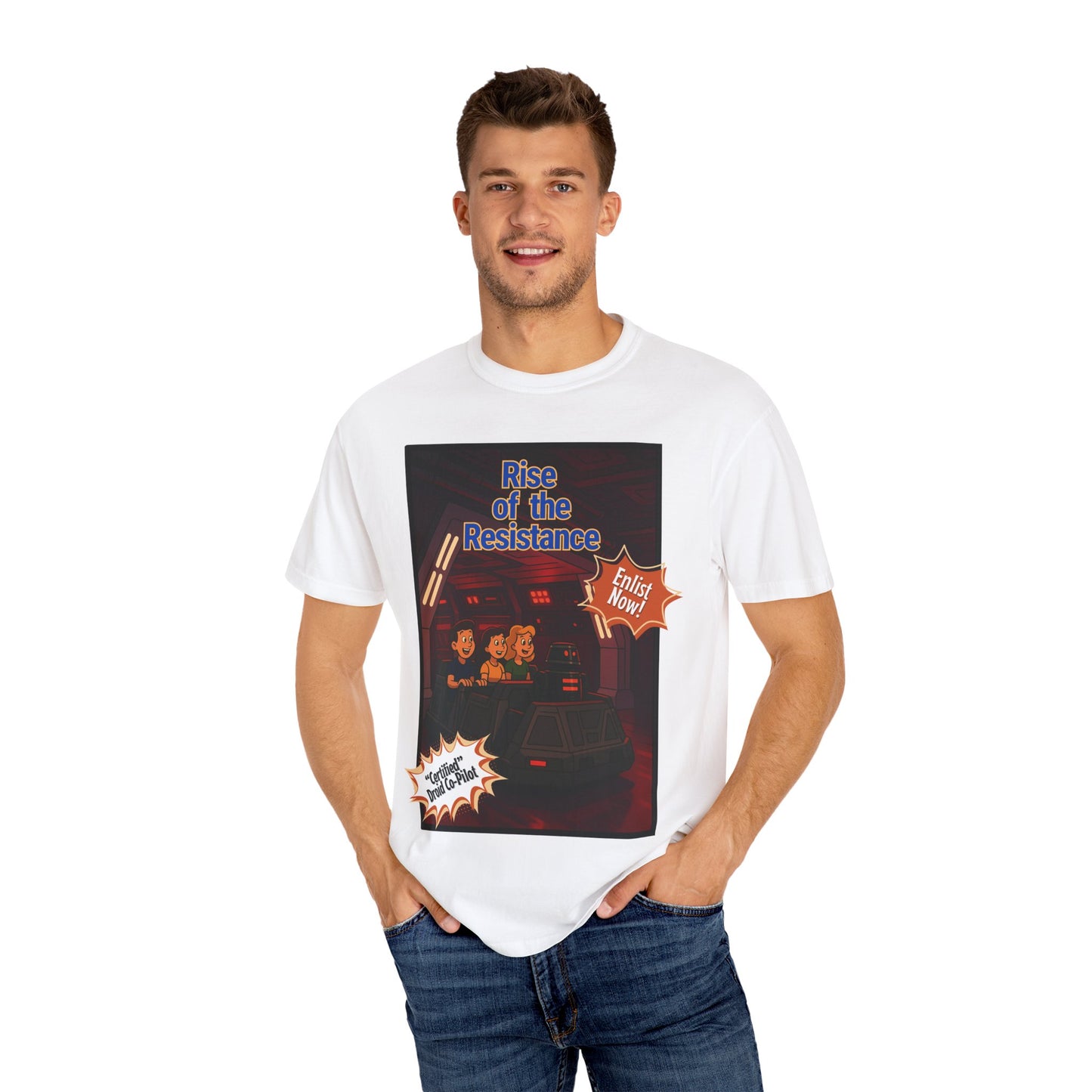 Unisex Star Wars Rise of the Resistance T-Shirt - Fun Graphic Tee for Fans