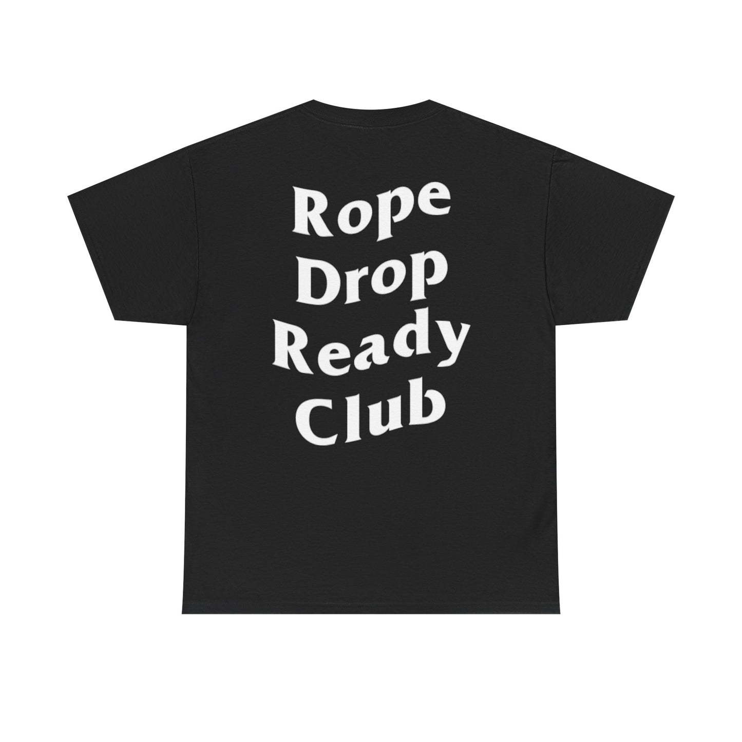 Anti Unisex Heavy Cotton Tee - 'Rope Drop Ready Club'