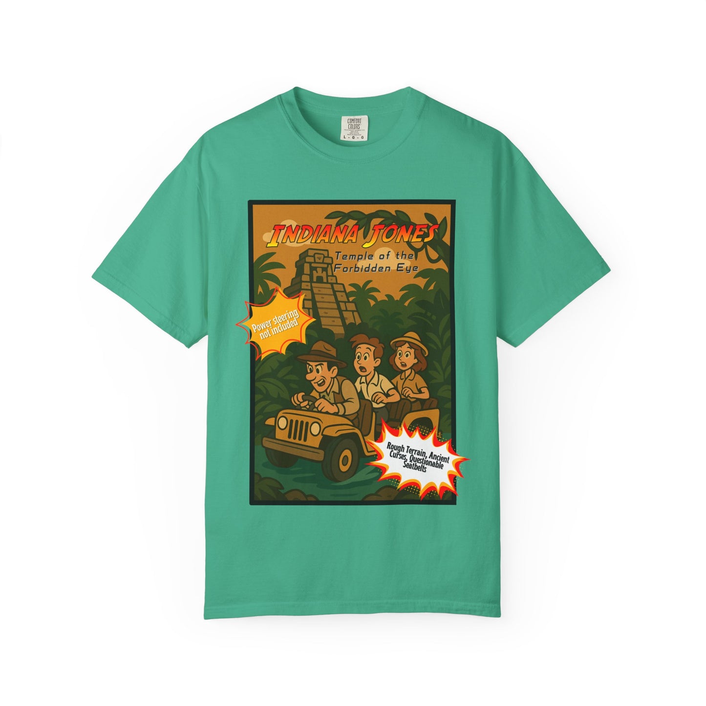 Adventure-Themed Unisex T-Shirt - Indiana Jones Retro Design