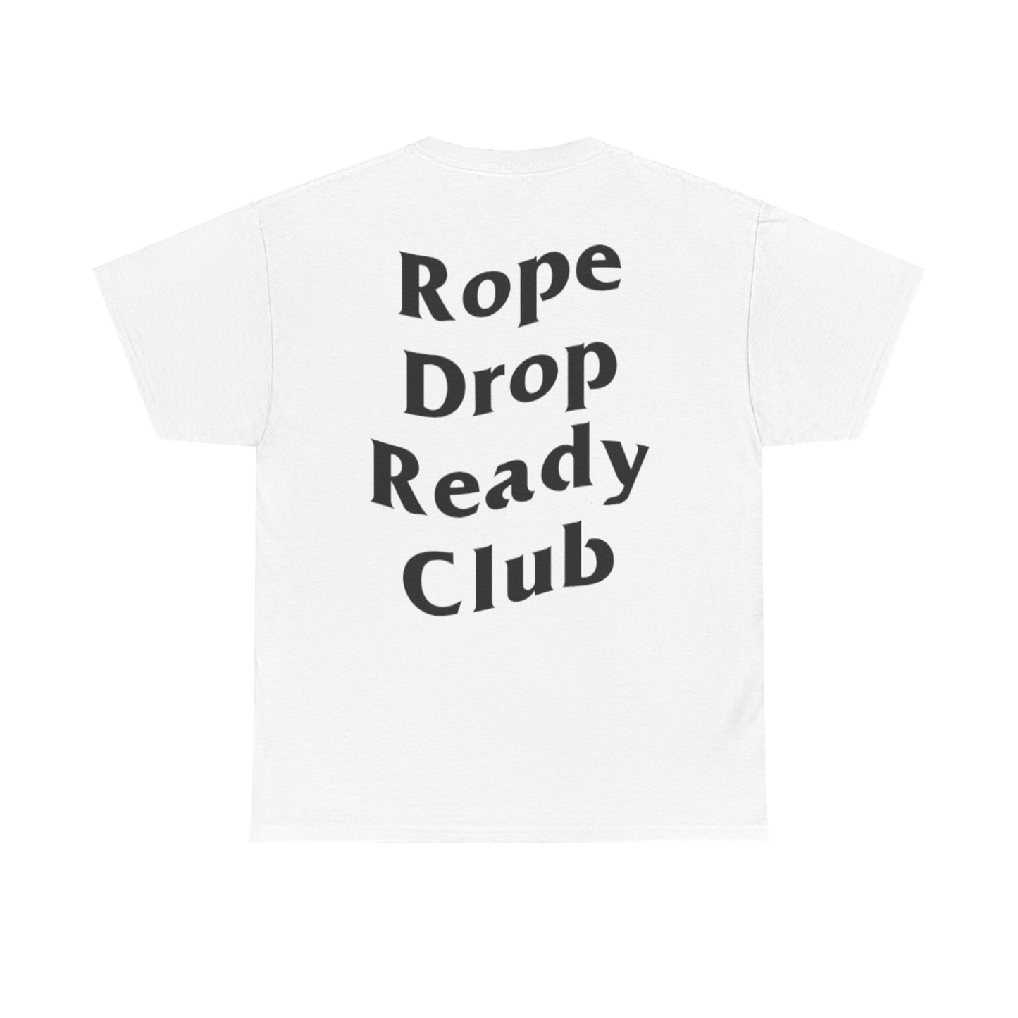 Anti Unisex Heavy Cotton Tee - 'Rope Drop Ready Club'