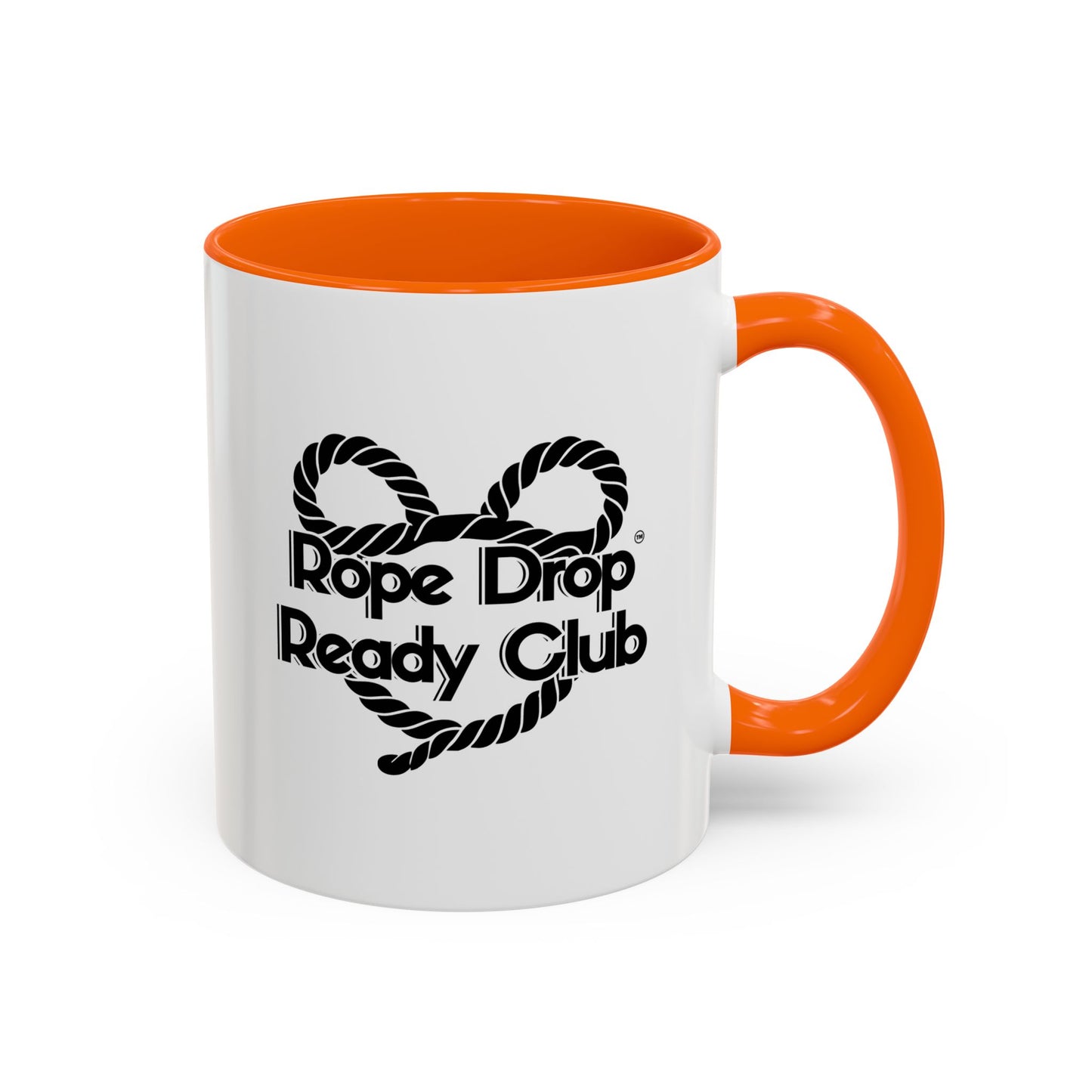 Rope Drop Ready Club Coffee Mug - Black Accent 11oz