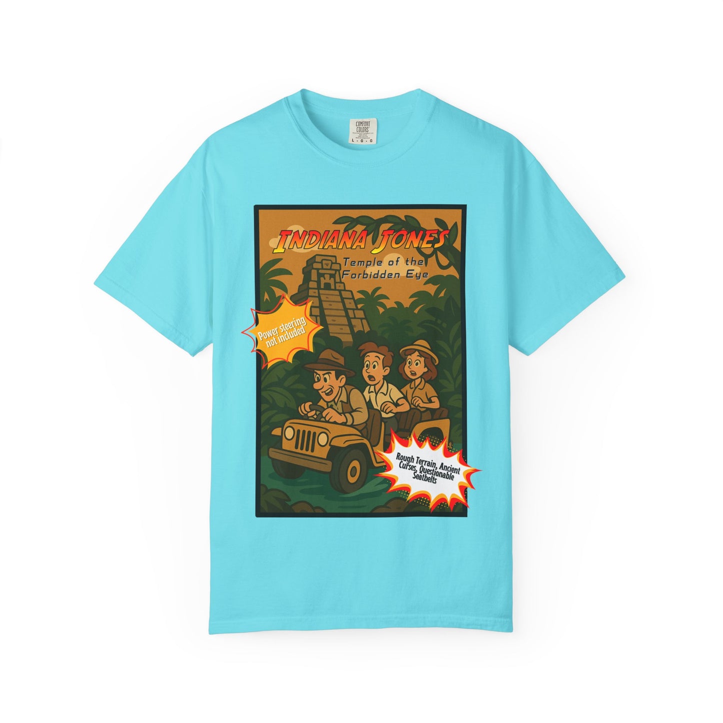 Adventure-Themed Unisex T-Shirt - Indiana Jones Retro Design