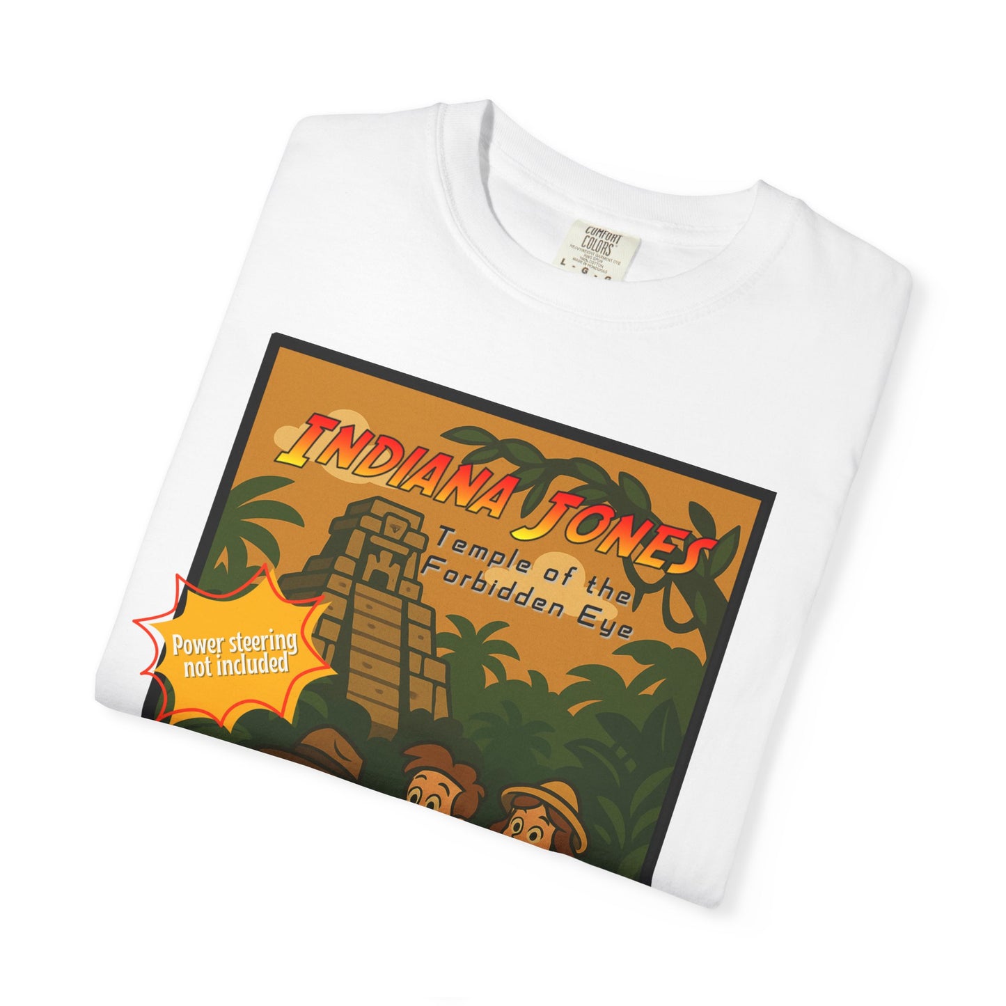 Adventure-Themed Unisex T-Shirt - Indiana Jones Retro Design