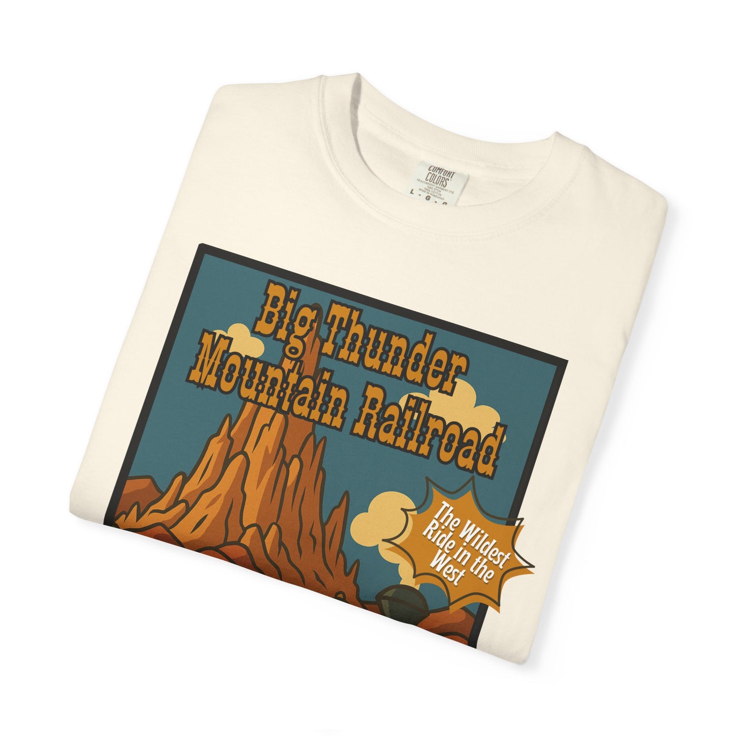 Big Thunder Mountain Railroad Vintage T-Shirt – Adventure Awaits for Railroad Lovers