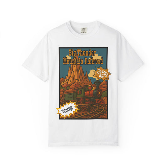 Big Thunder Mountain Railroad Vintage T-Shirt – Adventure Awaits for Railroad Lovers