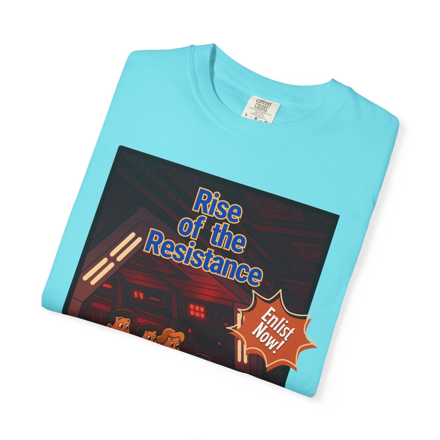 Unisex Star Wars Rise of the Resistance T-Shirt - Fun Graphic Tee for Fans