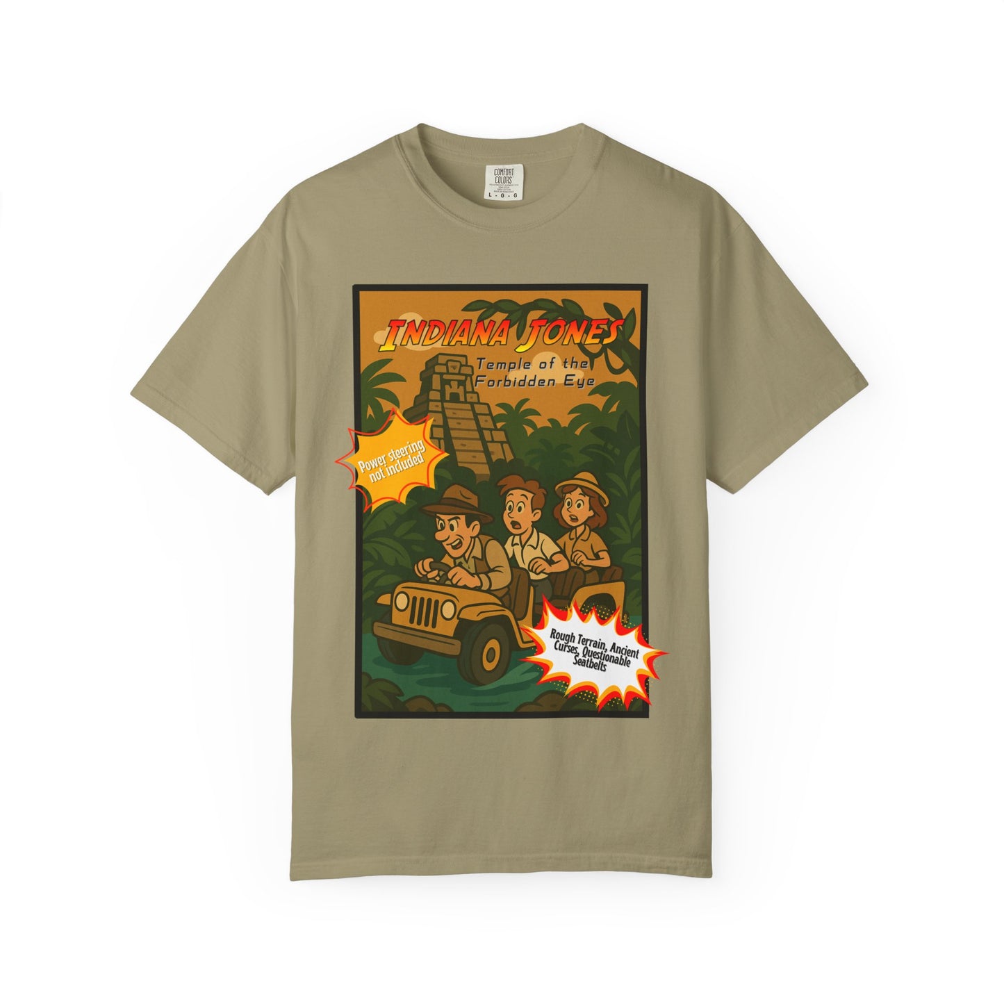 Adventure-Themed Unisex T-Shirt - Indiana Jones Retro Design