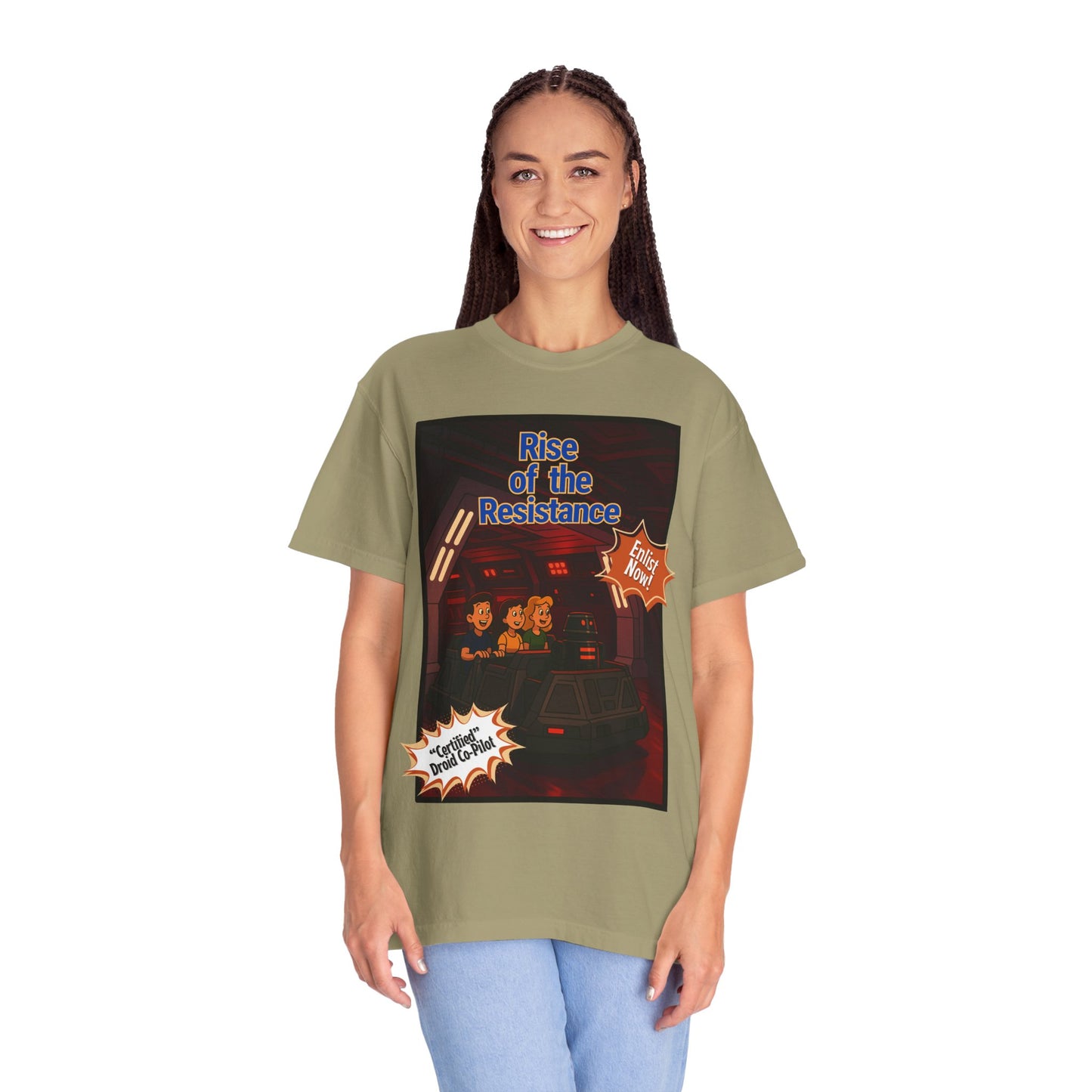 Unisex Star Wars Rise of the Resistance T-Shirt - Fun Graphic Tee for Fans