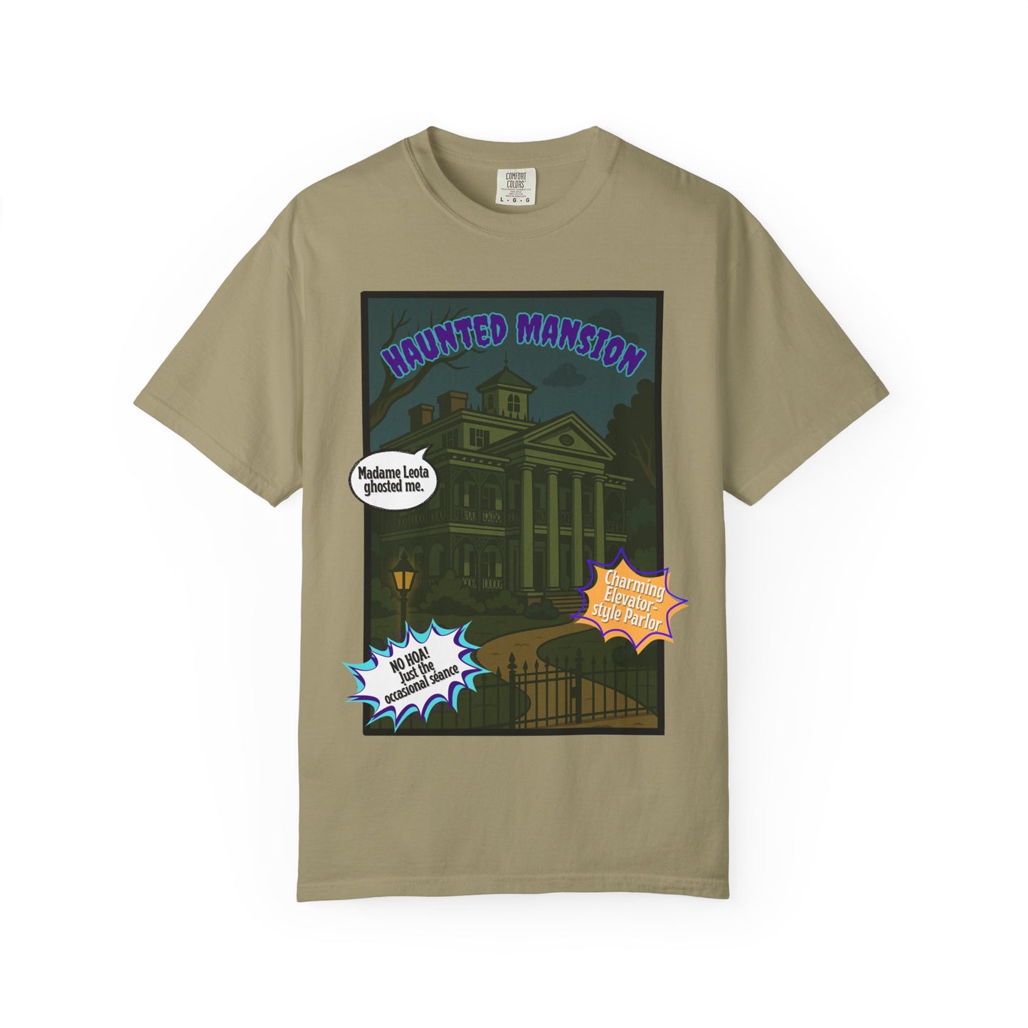 Haunted Mansion Unisex T-shirt - Spooky Graphic Tee for Halloween Lovers