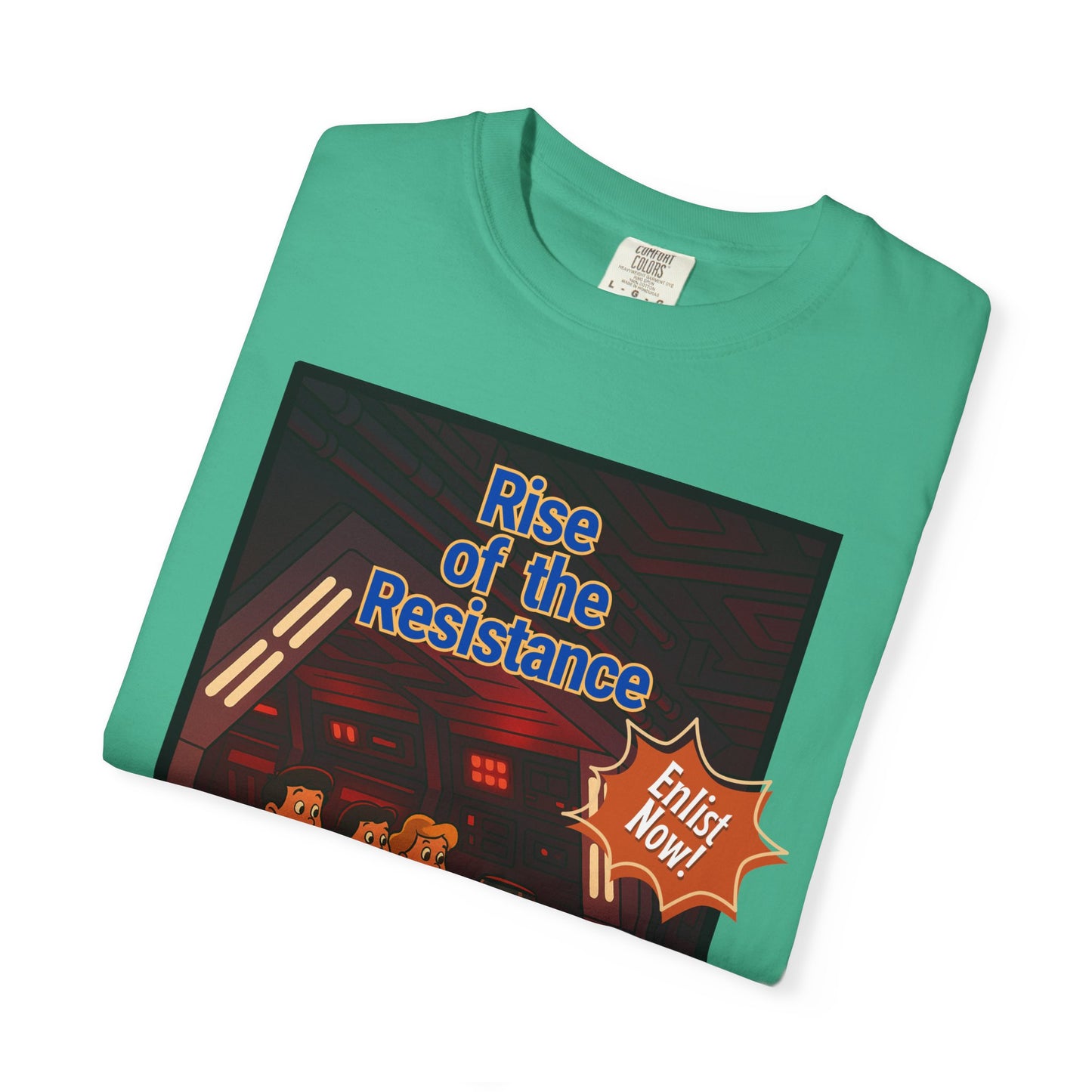 Unisex Star Wars Rise of the Resistance T-Shirt - Fun Graphic Tee for Fans