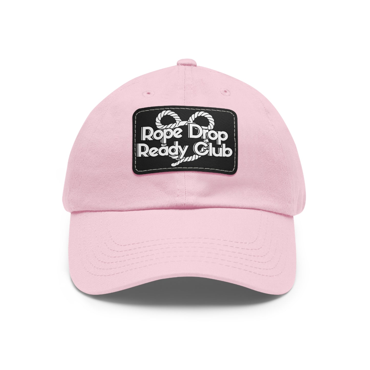 Rope Drop Ready Club Dad Hat with Leather Patch
