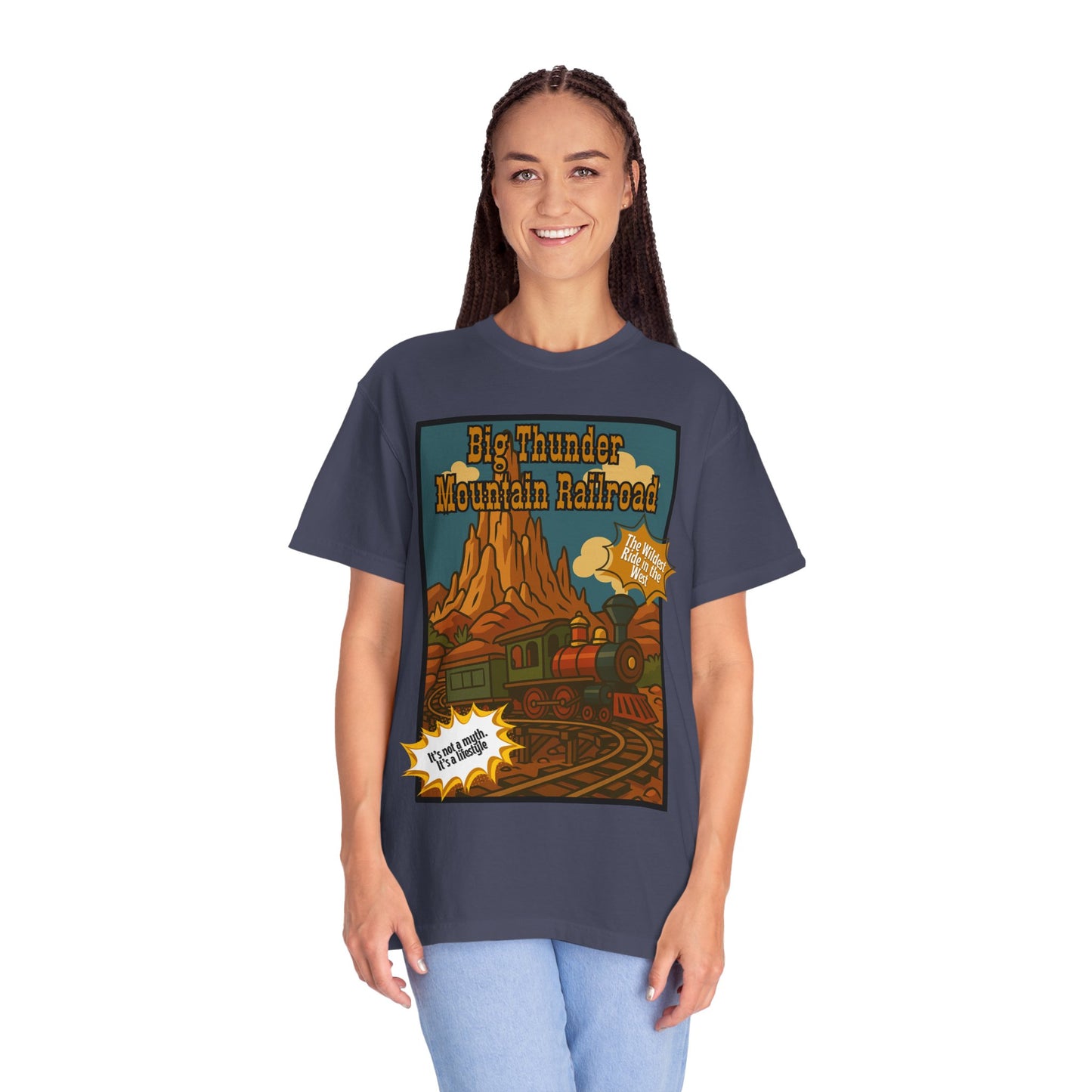 Big Thunder Mountain Railroad Vintage T-Shirt – Adventure Awaits for Railroad Lovers
