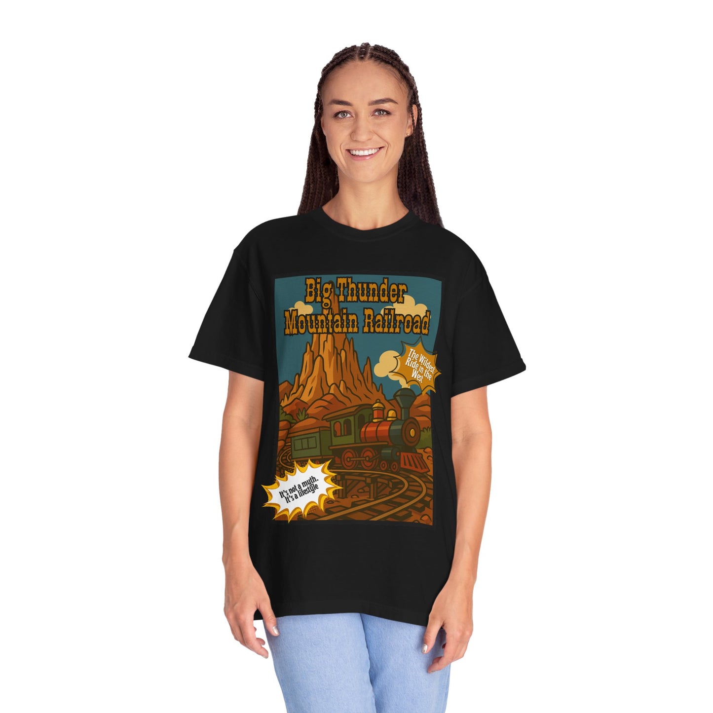 Big Thunder Mountain Railroad Vintage T-Shirt – Adventure Awaits for Railroad Lovers