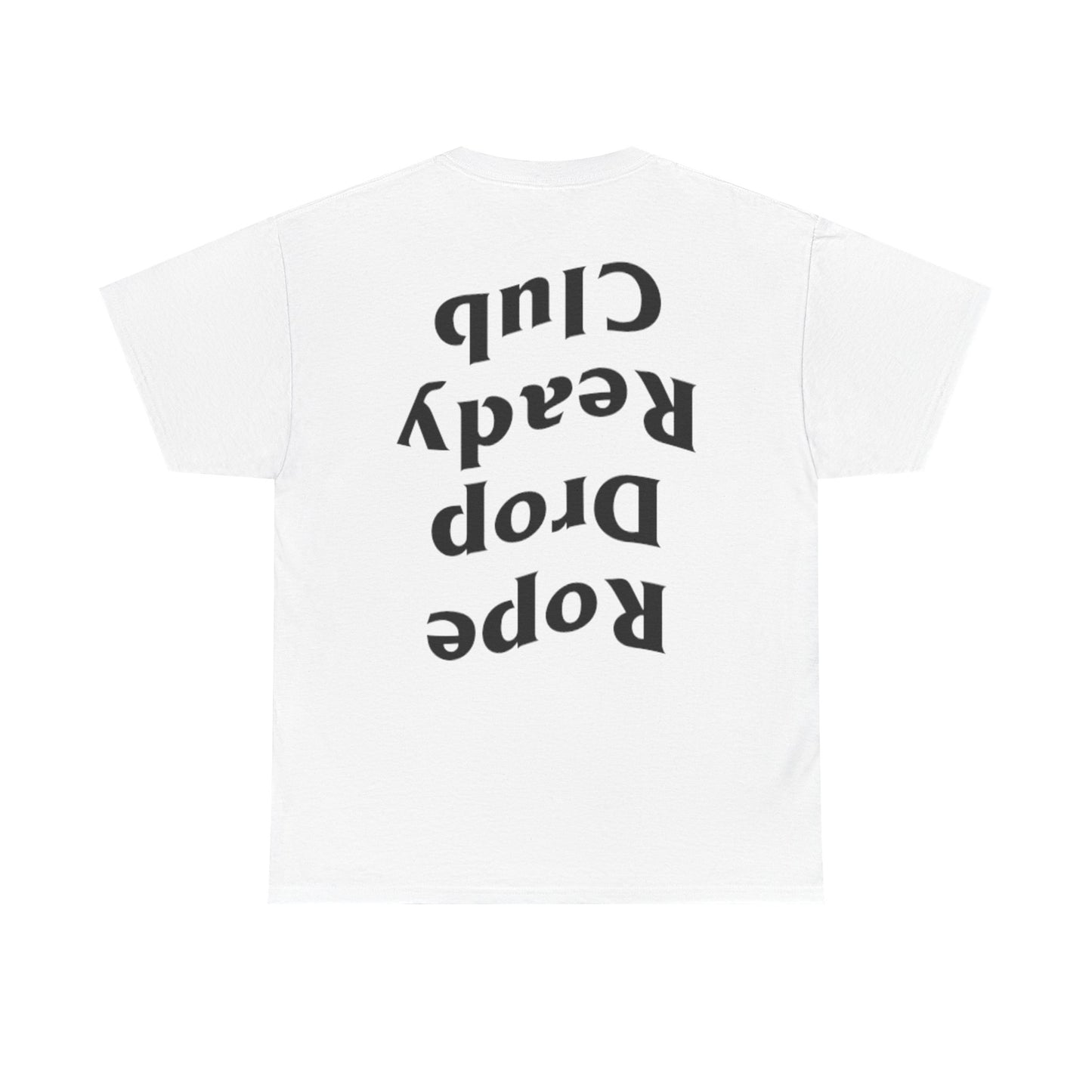 Reverse Rope Drop Unisex Heavy Cotton Tee - 'Rope Drop Ready Club'