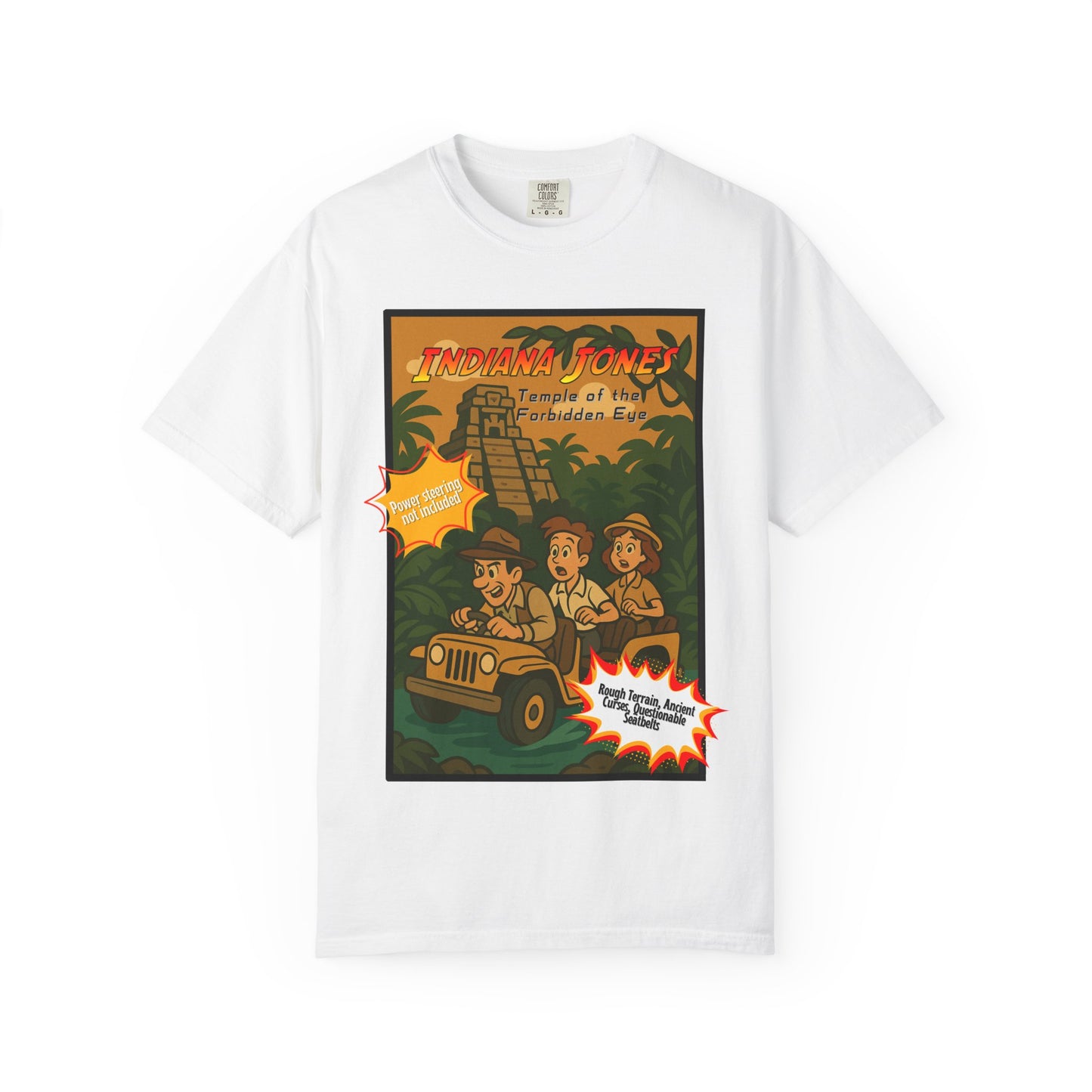 Adventure-Themed Unisex T-Shirt - Indiana Jones Retro Design