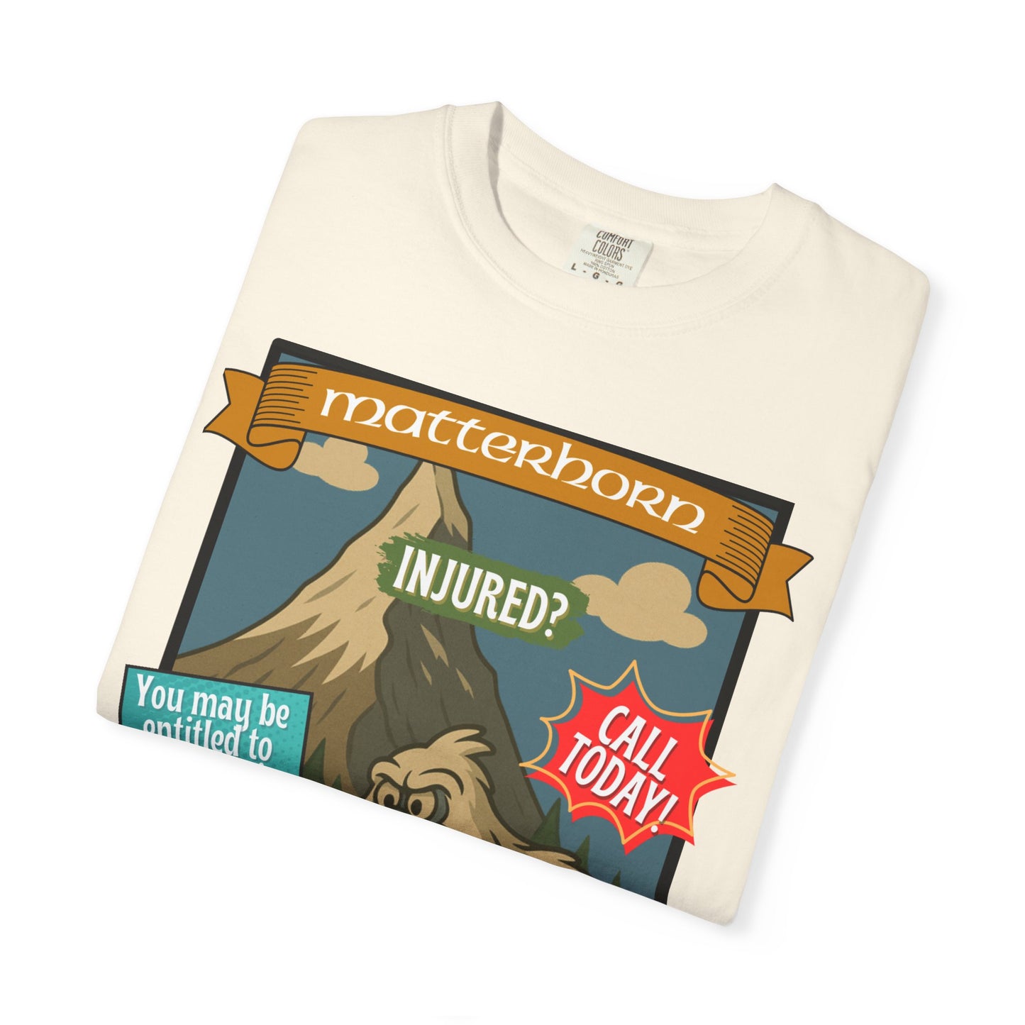 Yeti Injury Claims T-Shirt - Unisex Vintage Style
