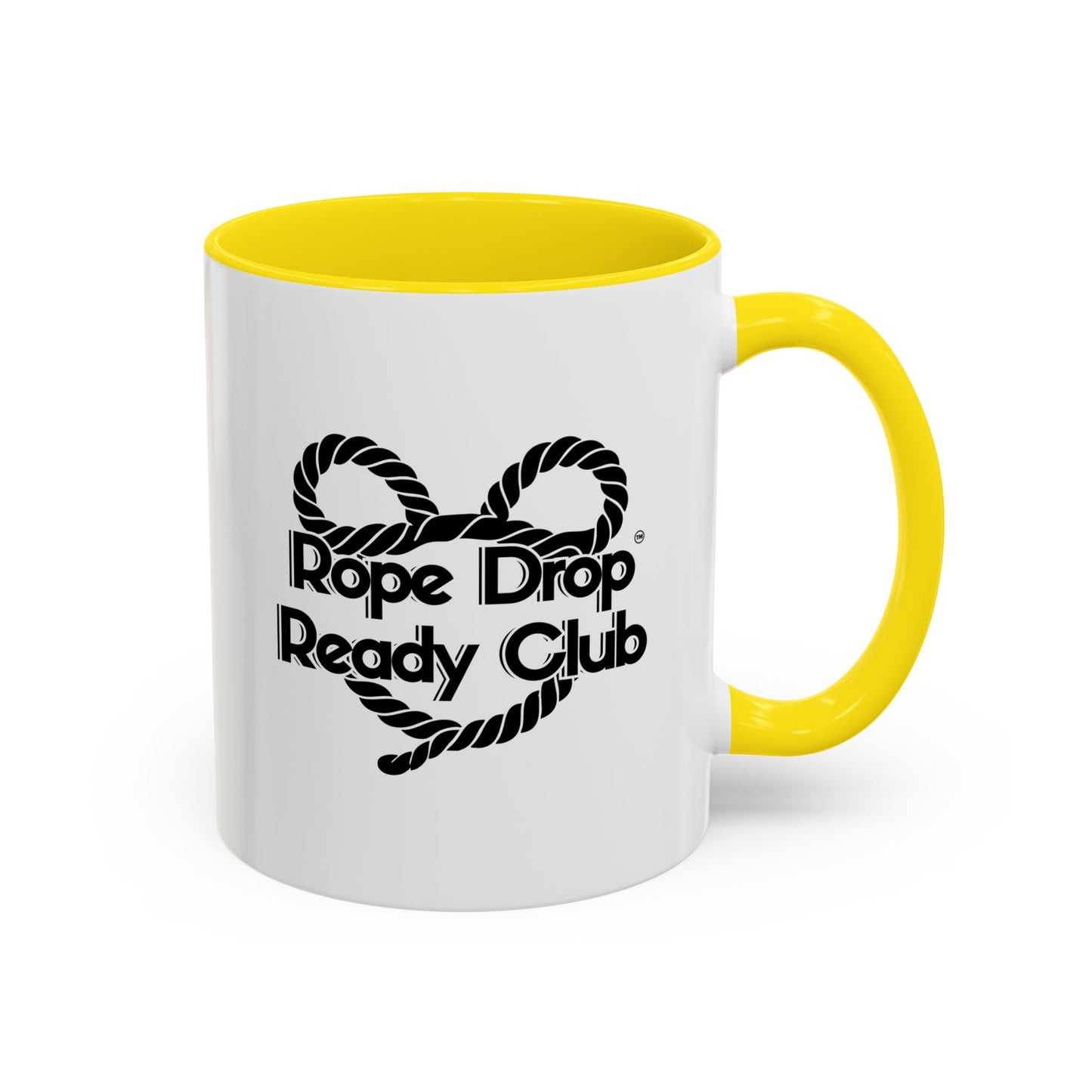 Rope Drop Ready Club Coffee Mug - Black Accent 11oz