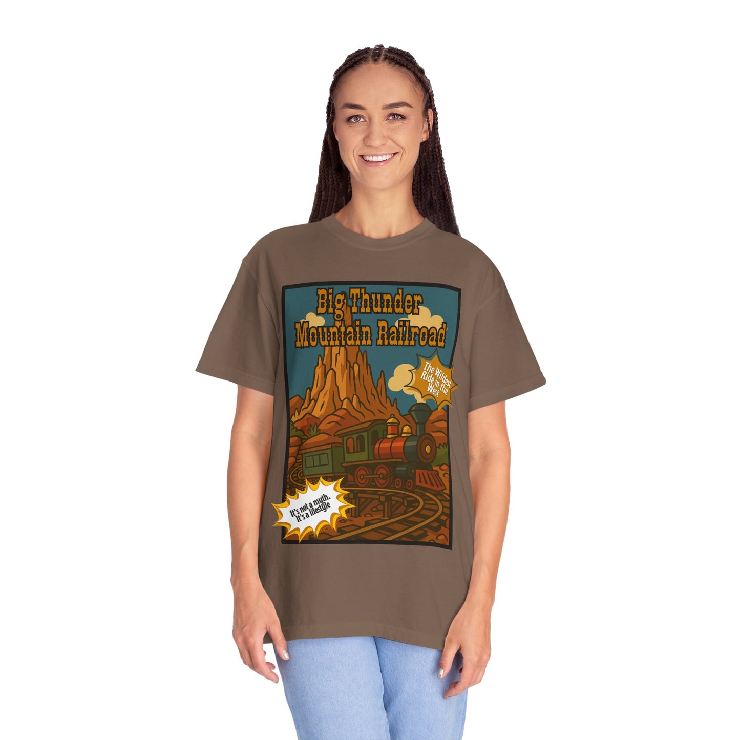 Big Thunder Mountain Railroad Vintage T-Shirt – Adventure Awaits for Railroad Lovers