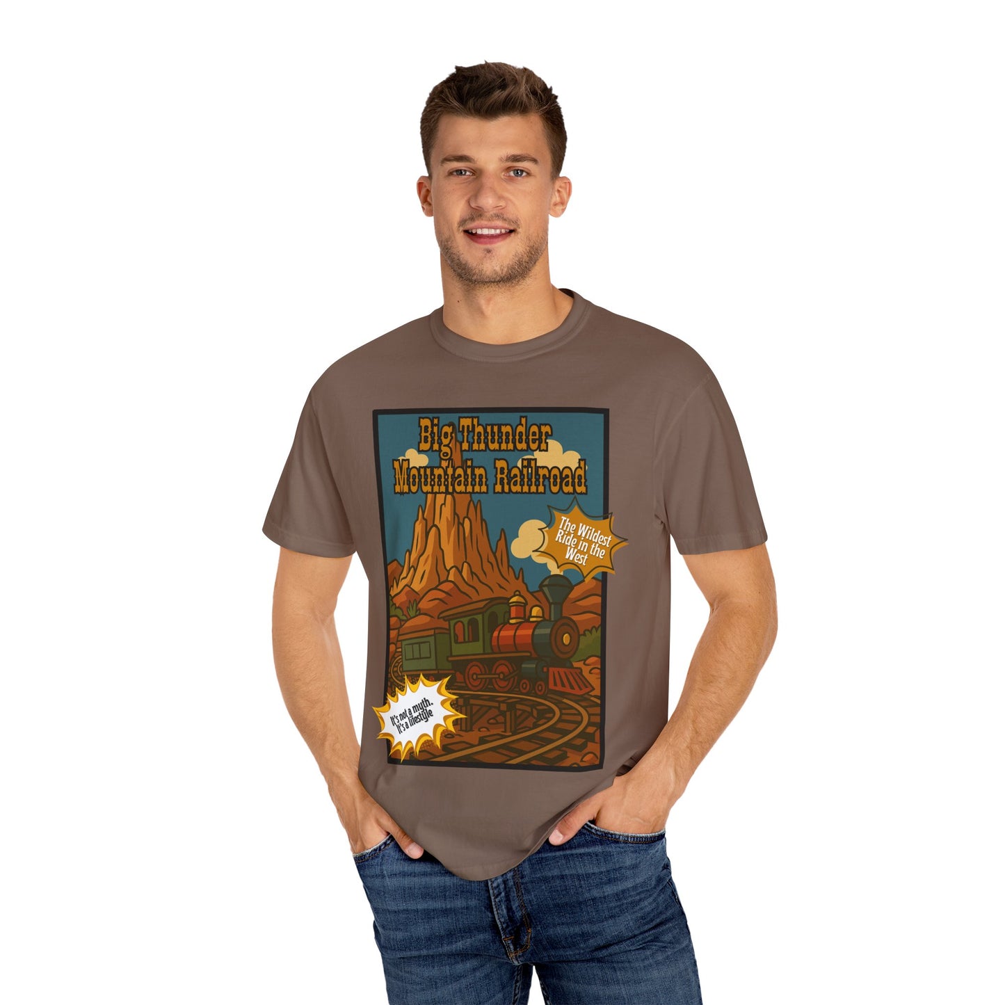 Big Thunder Mountain Railroad Vintage T-Shirt – Adventure Awaits for Railroad Lovers