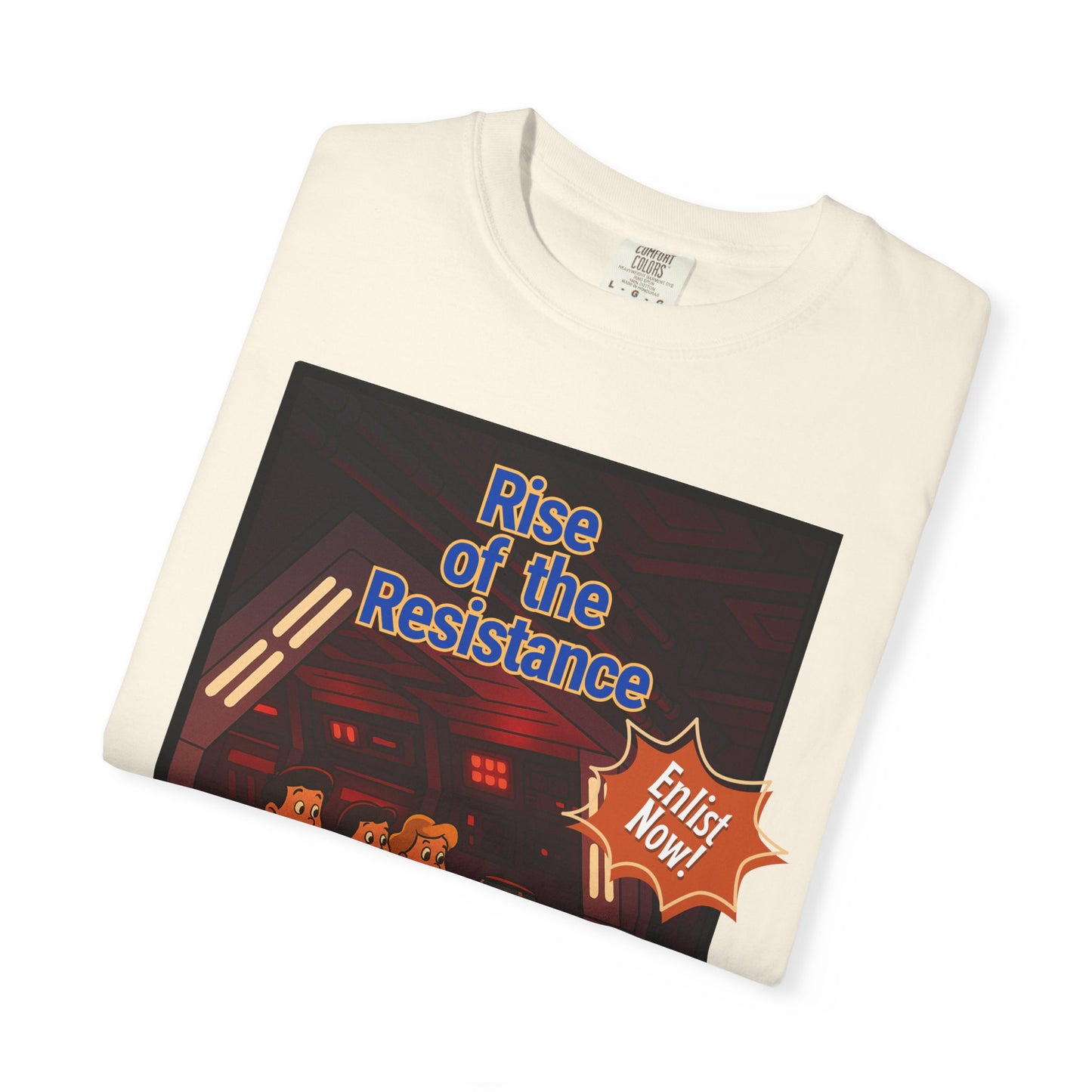 Unisex Star Wars Rise of the Resistance T-Shirt - Fun Graphic Tee for Fans