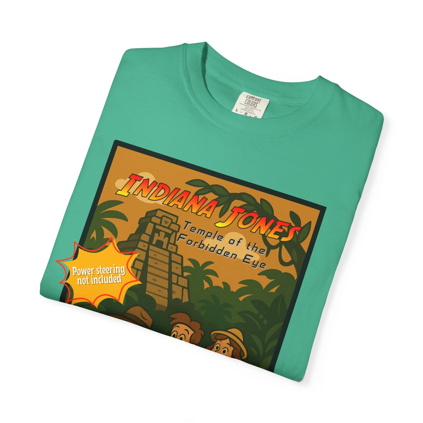 Adventure-Themed Unisex T-Shirt - Indiana Jones Retro Design