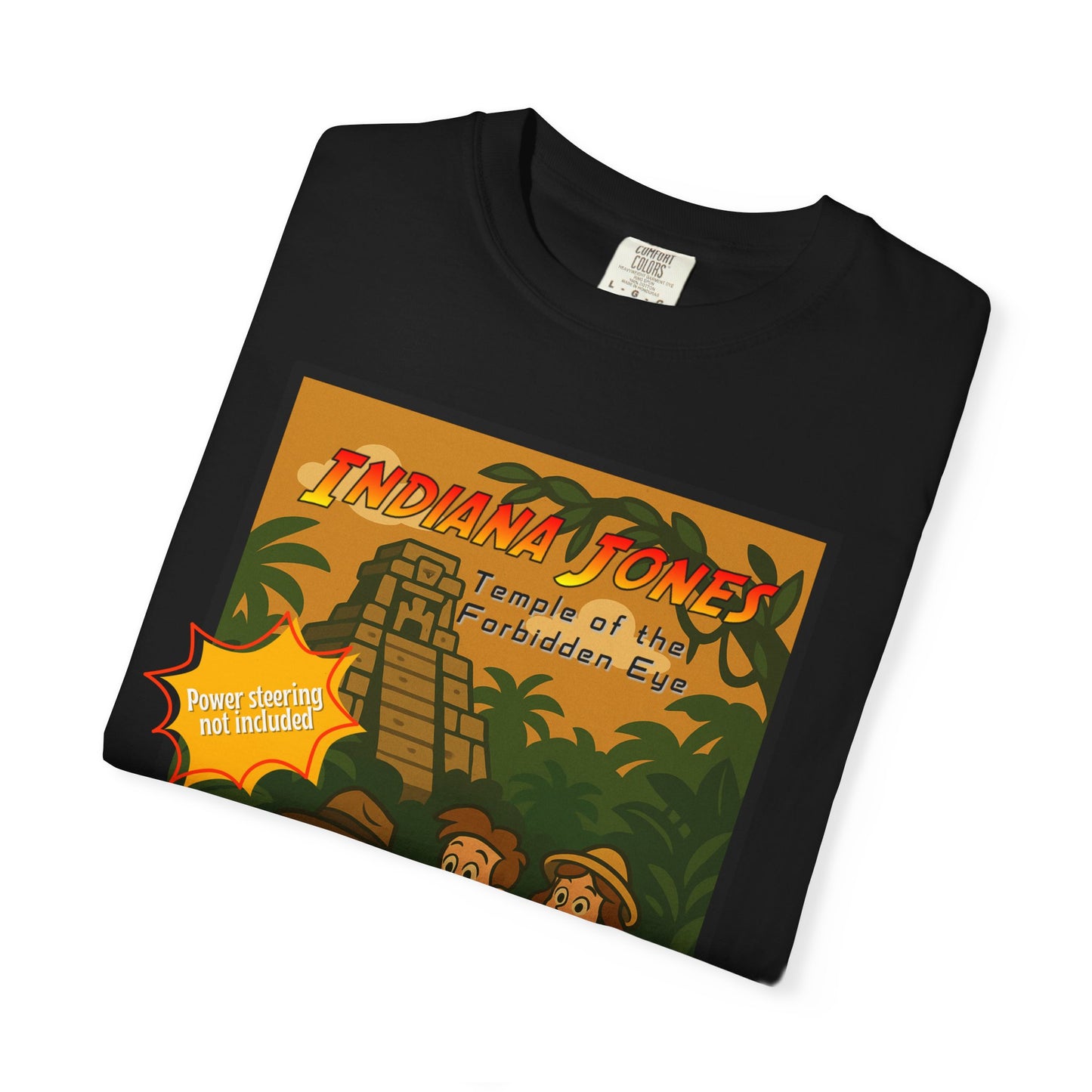Adventure-Themed Unisex T-Shirt - Indiana Jones Retro Design
