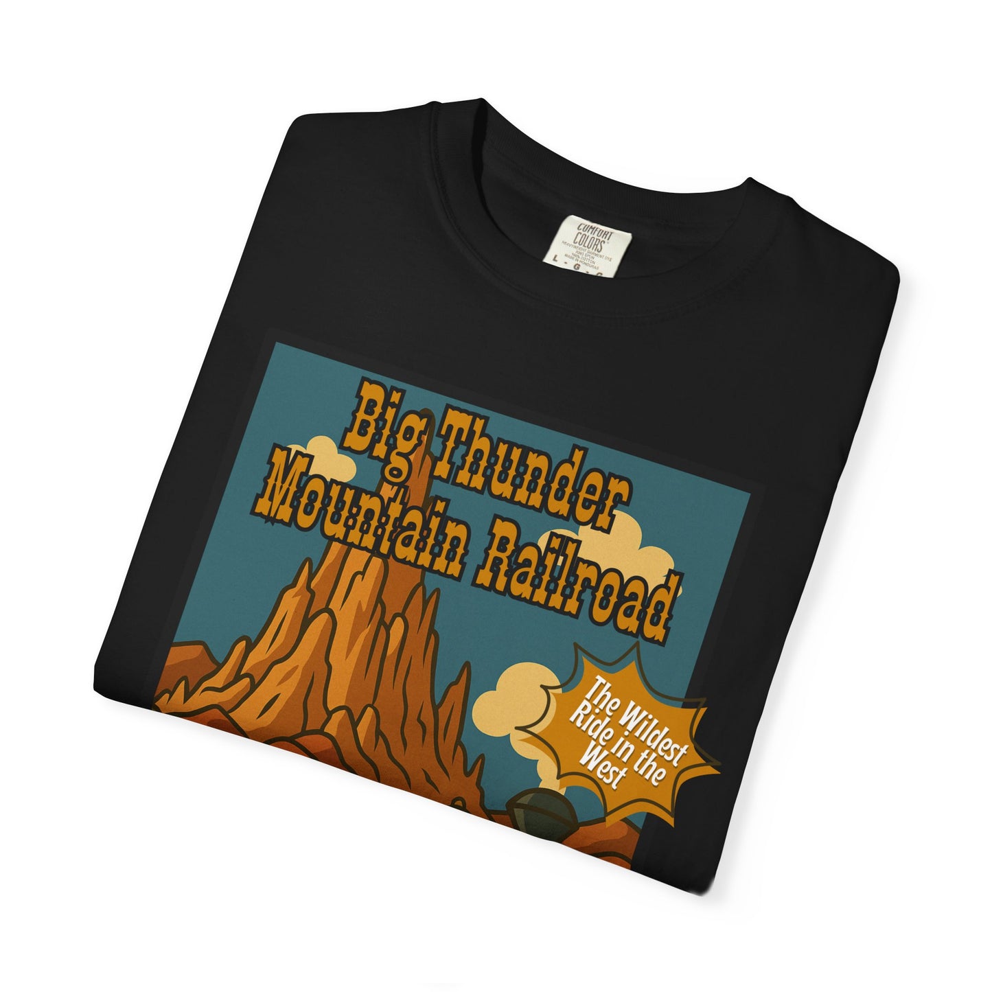 Big Thunder Mountain Railroad Vintage T-Shirt – Adventure Awaits for Railroad Lovers