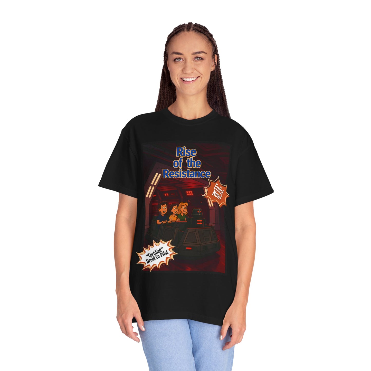 Unisex Star Wars Rise of the Resistance T-Shirt - Fun Graphic Tee for Fans