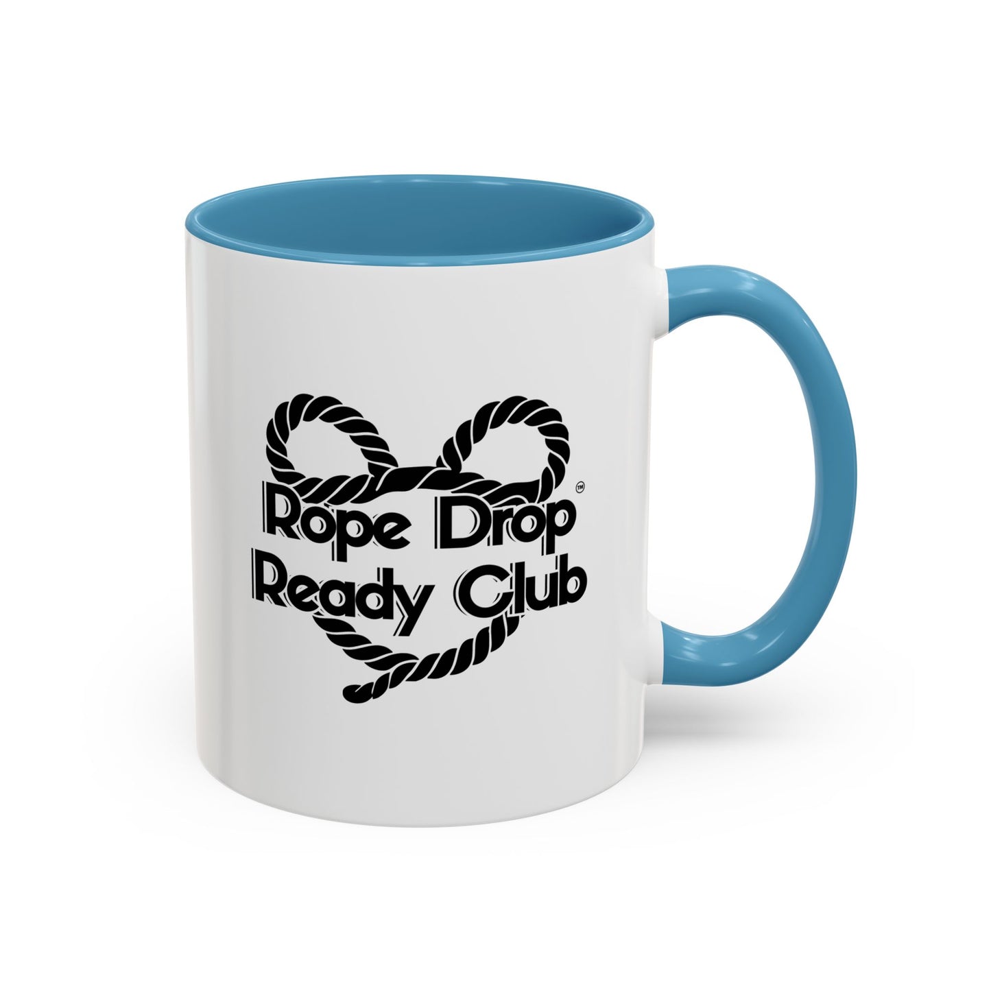 Rope Drop Ready Club Coffee Mug - Black Accent 11oz