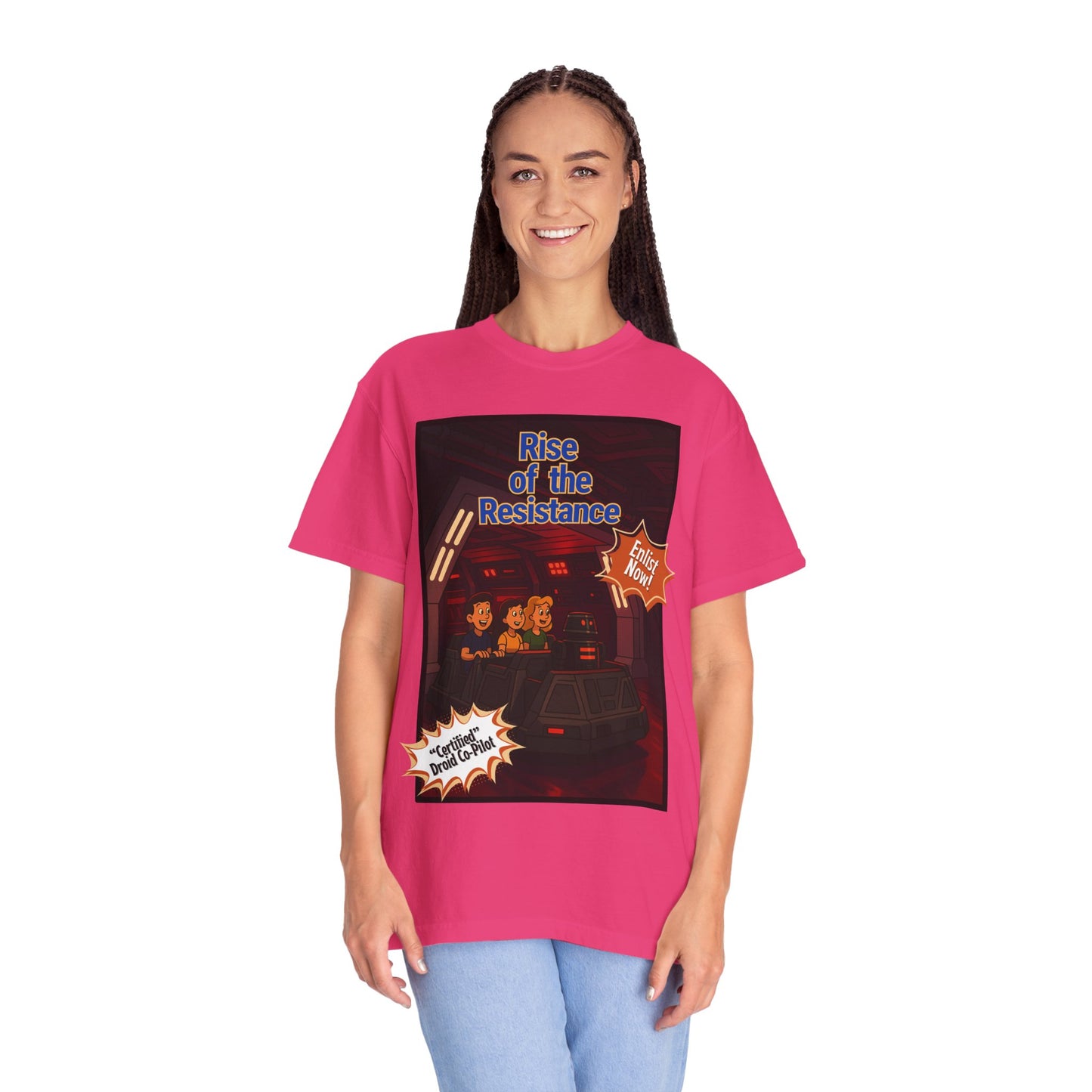 Unisex Star Wars Rise of the Resistance T-Shirt - Fun Graphic Tee for Fans