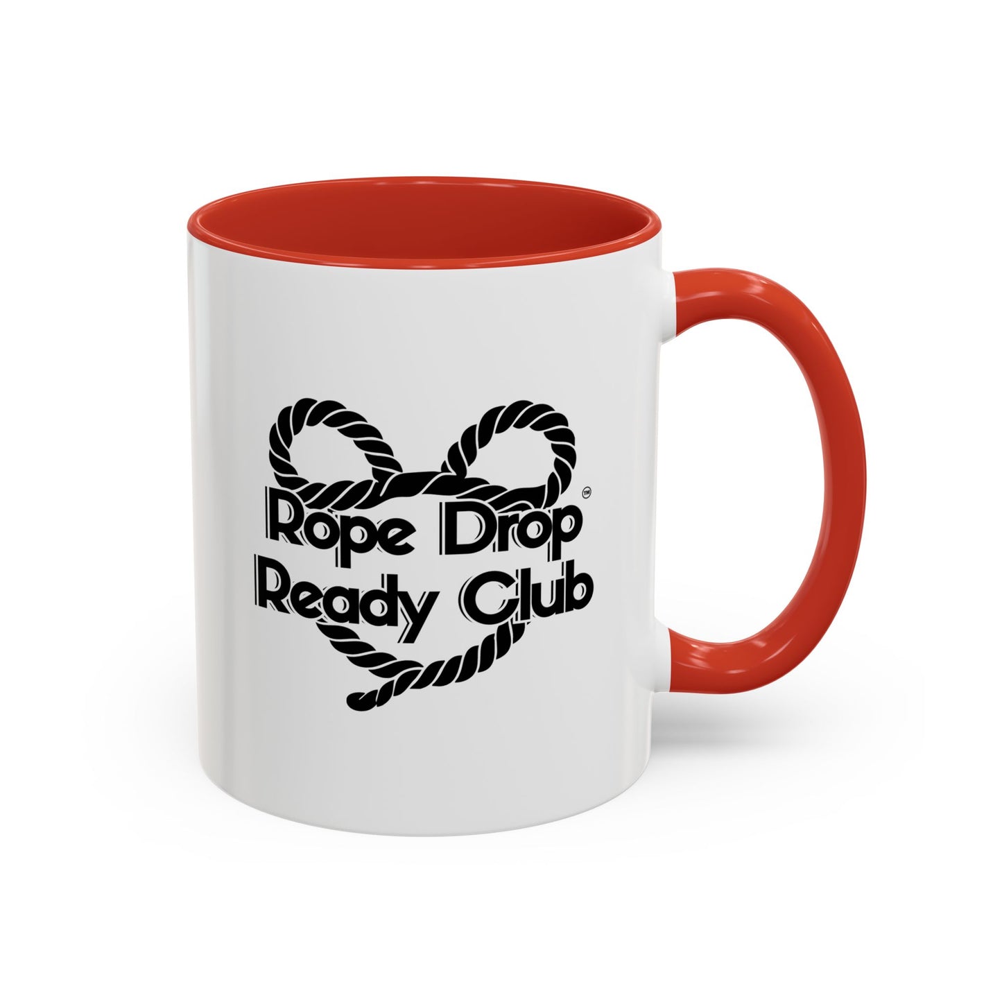 Rope Drop Ready Club Coffee Mug - Black Accent 11oz