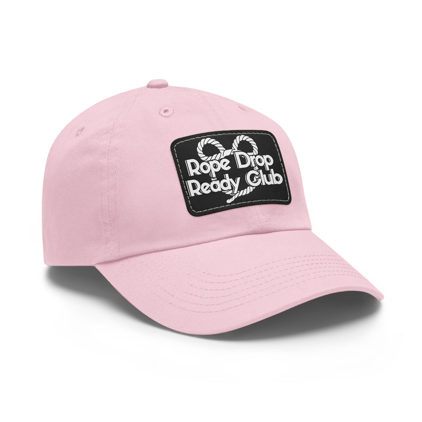 Rope Drop Ready Club Dad Hat with Leather Patch