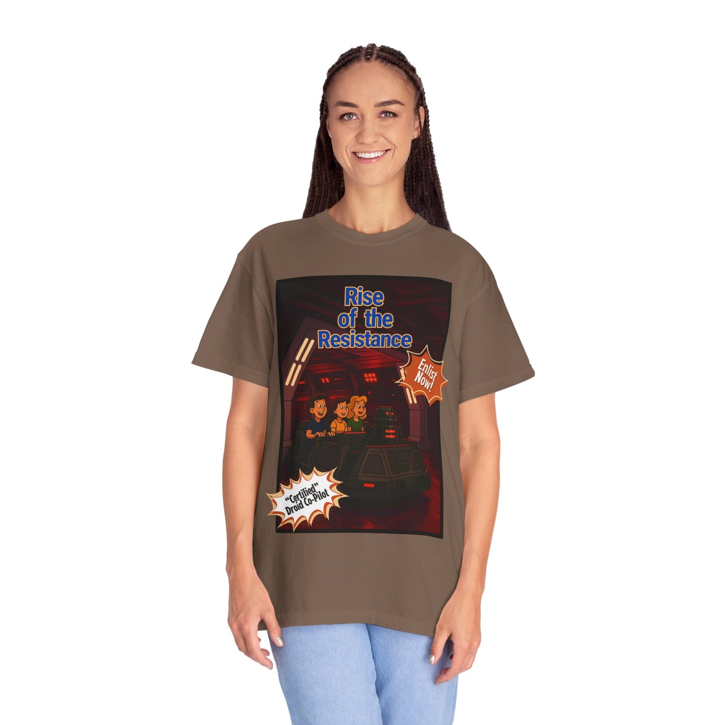 Unisex Star Wars Rise of the Resistance T-Shirt - Fun Graphic Tee for Fans