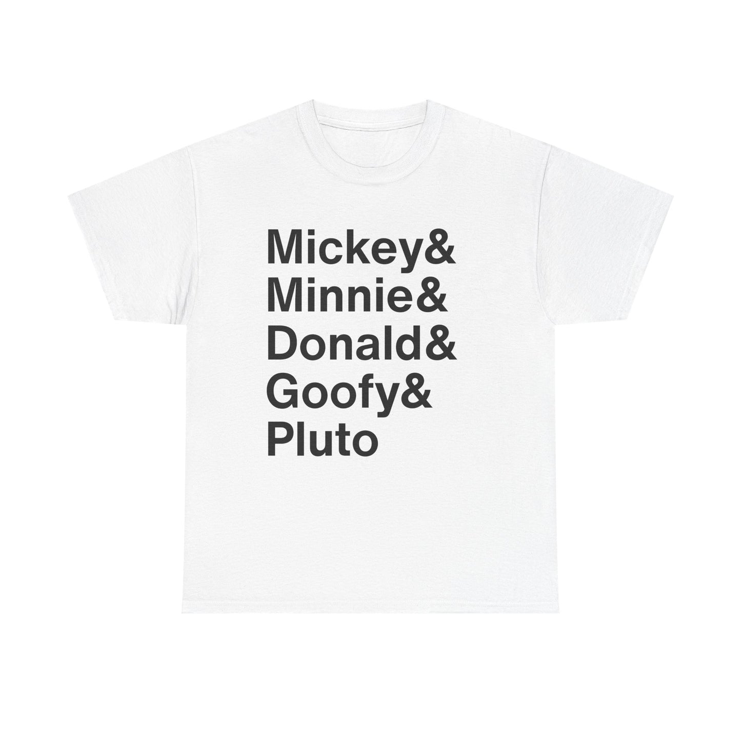 Mouse Friends Unisex Cotton Tee - Graphic T-Shirt for Theme Park Lovers