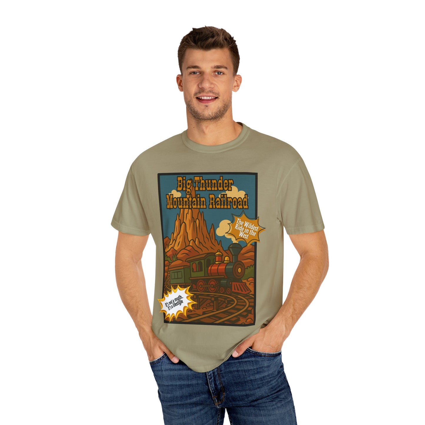 Big Thunder Mountain Railroad Vintage T-Shirt – Adventure Awaits for Railroad Lovers