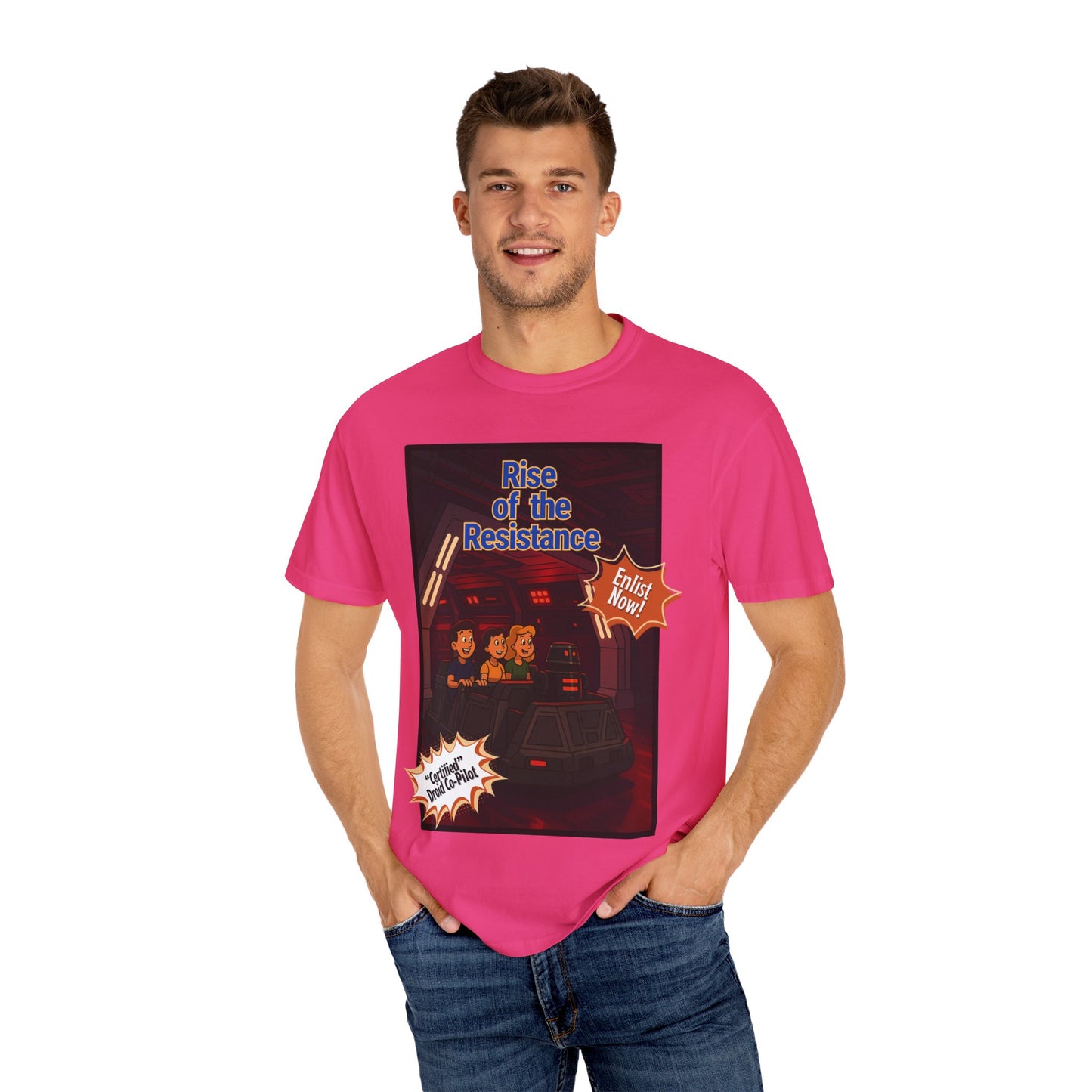 Unisex Star Wars Rise of the Resistance T-Shirt - Fun Graphic Tee for Fans