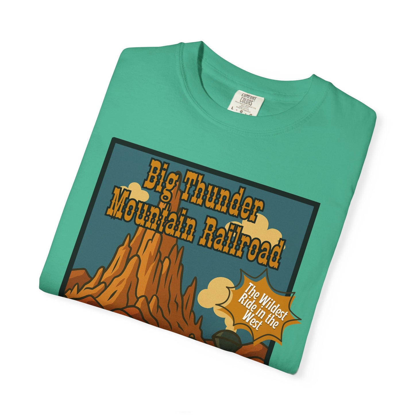 Big Thunder Mountain Railroad Vintage T-Shirt – Adventure Awaits for Railroad Lovers