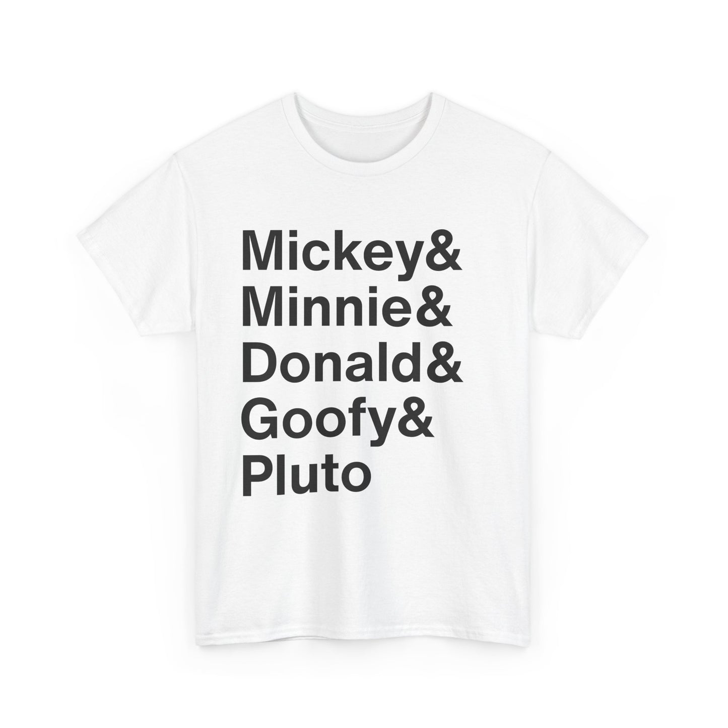 Mouse Friends Unisex Cotton Tee - Graphic T-Shirt for Theme Park Lovers