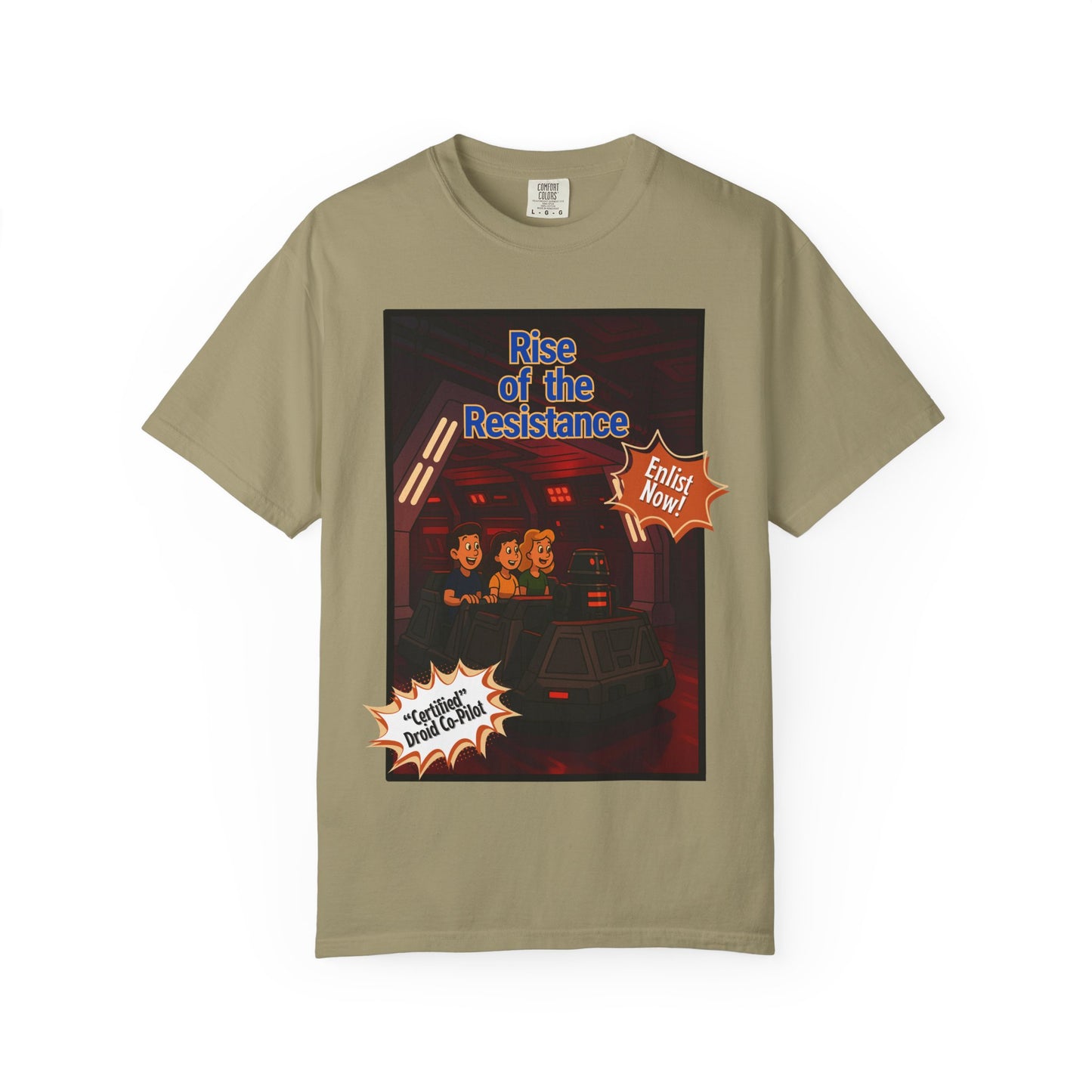 Unisex Star Wars Rise of the Resistance T-Shirt - Fun Graphic Tee for Fans