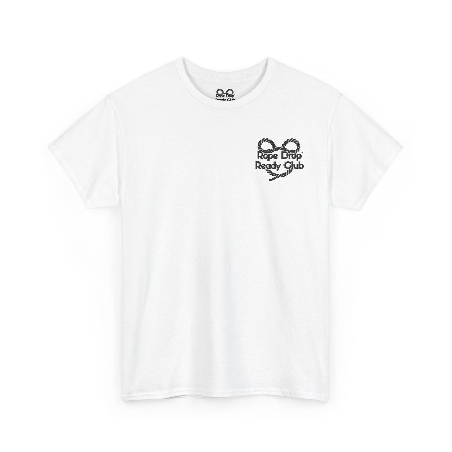 Anti Unisex Heavy Cotton Tee - 'Rope Drop Ready Club'