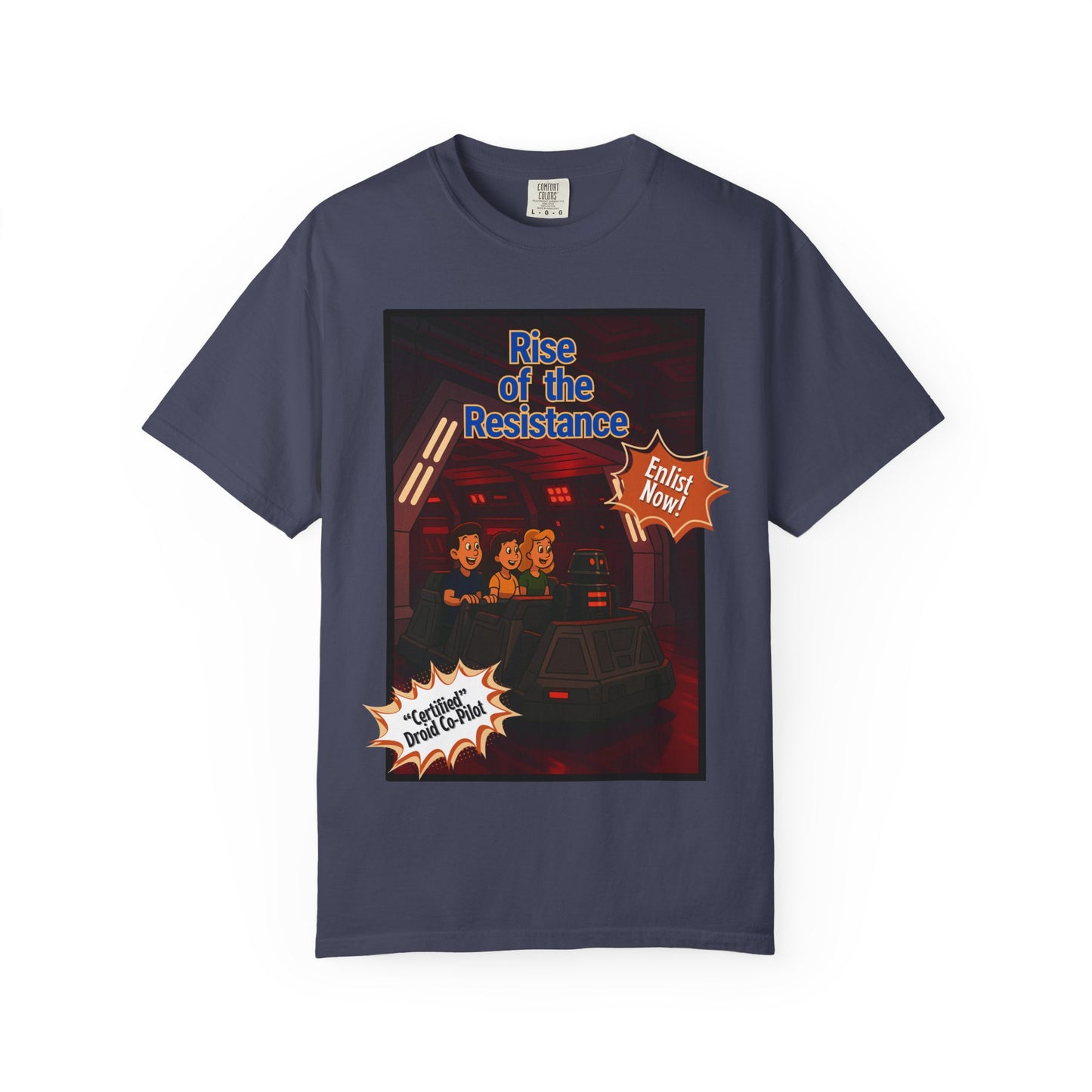 Unisex Star Wars Rise of the Resistance T-Shirt - Fun Graphic Tee for Fans