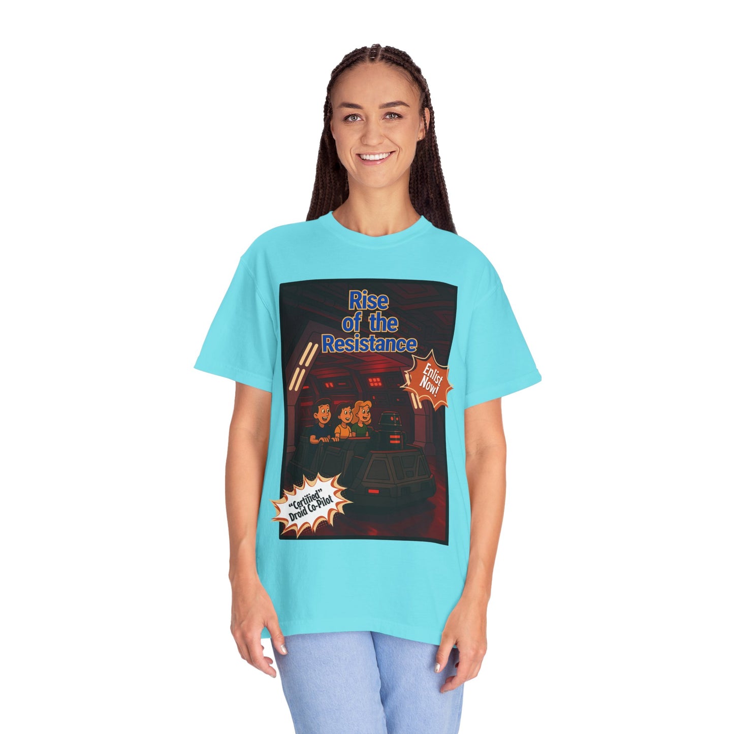 Unisex Star Wars Rise of the Resistance T-Shirt - Fun Graphic Tee for Fans