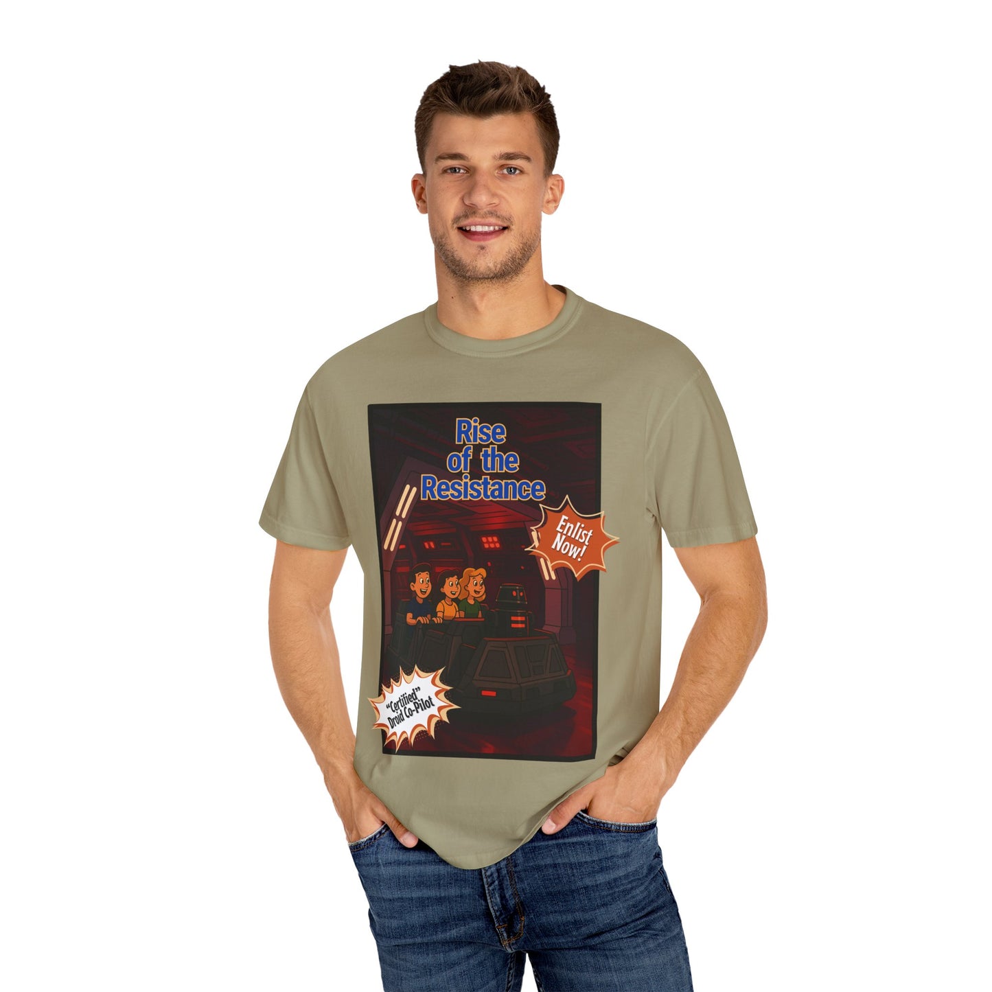 Unisex Star Wars Rise of the Resistance T-Shirt - Fun Graphic Tee for Fans
