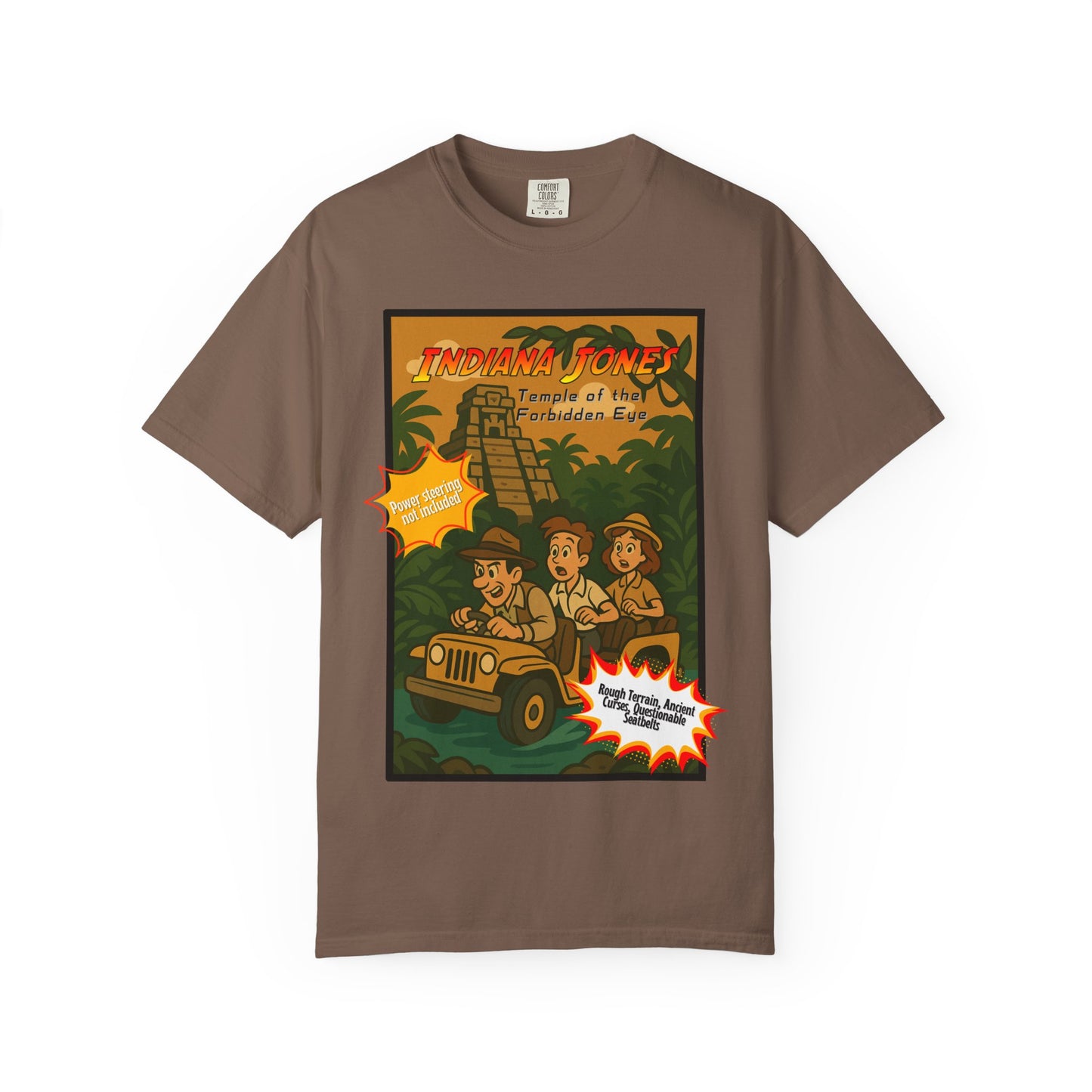 Adventure-Themed Unisex T-Shirt - Indiana Jones Retro Design