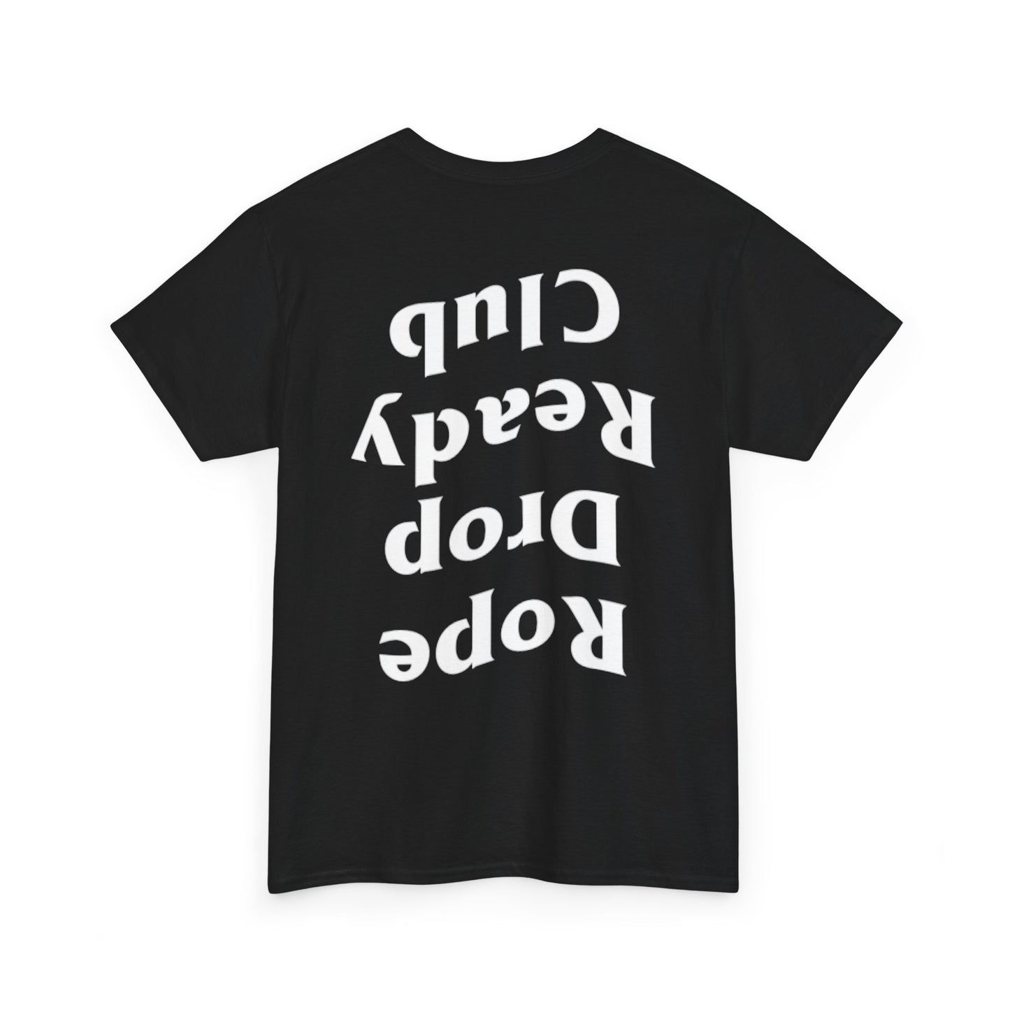 Reverse Rope Drop Unisex Heavy Cotton Tee - 'Rope Drop Ready Club'
