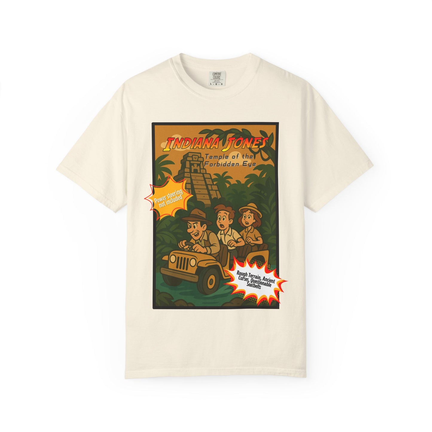 Adventure-Themed Unisex T-Shirt - Indiana Jones Retro Design